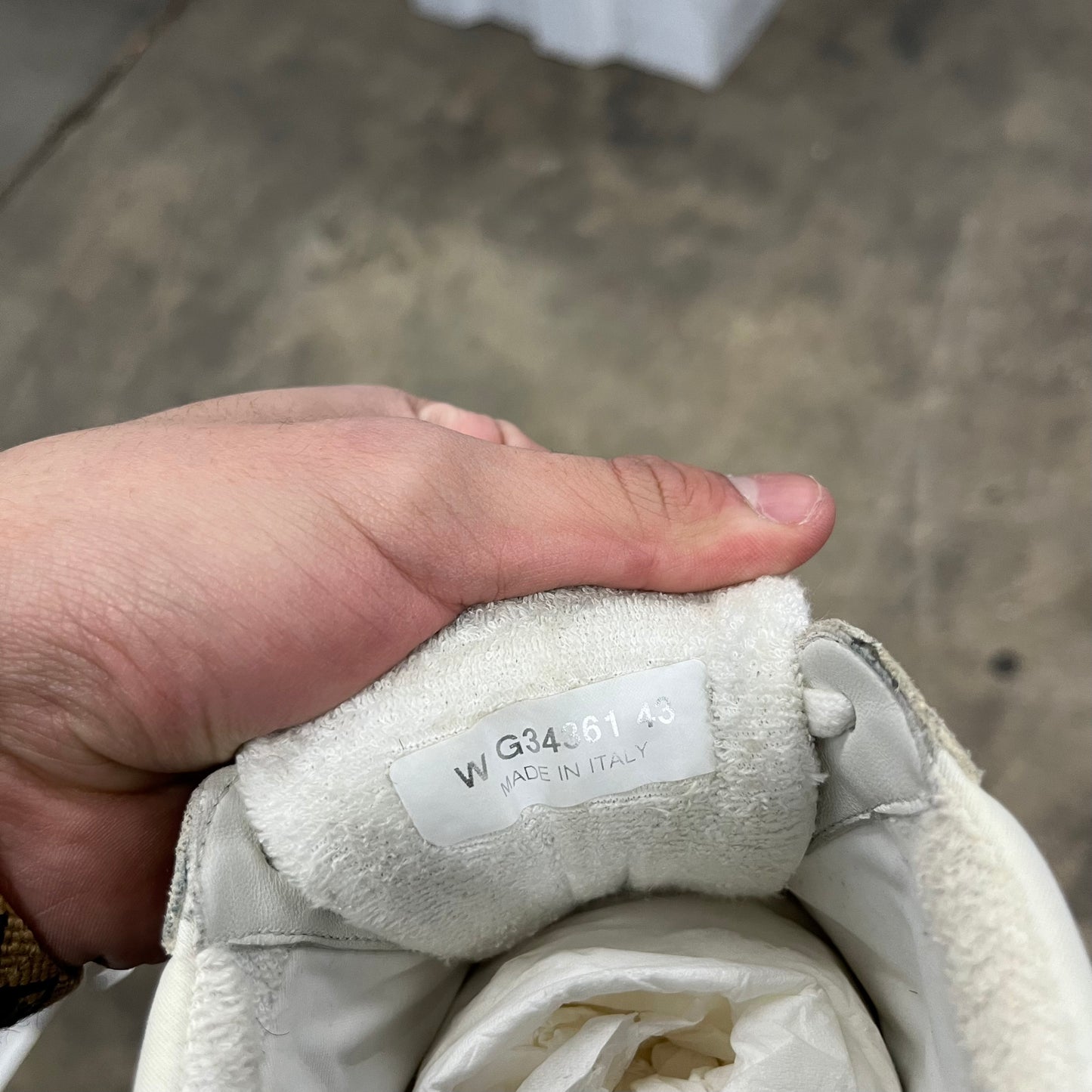 Chanel White Trainers