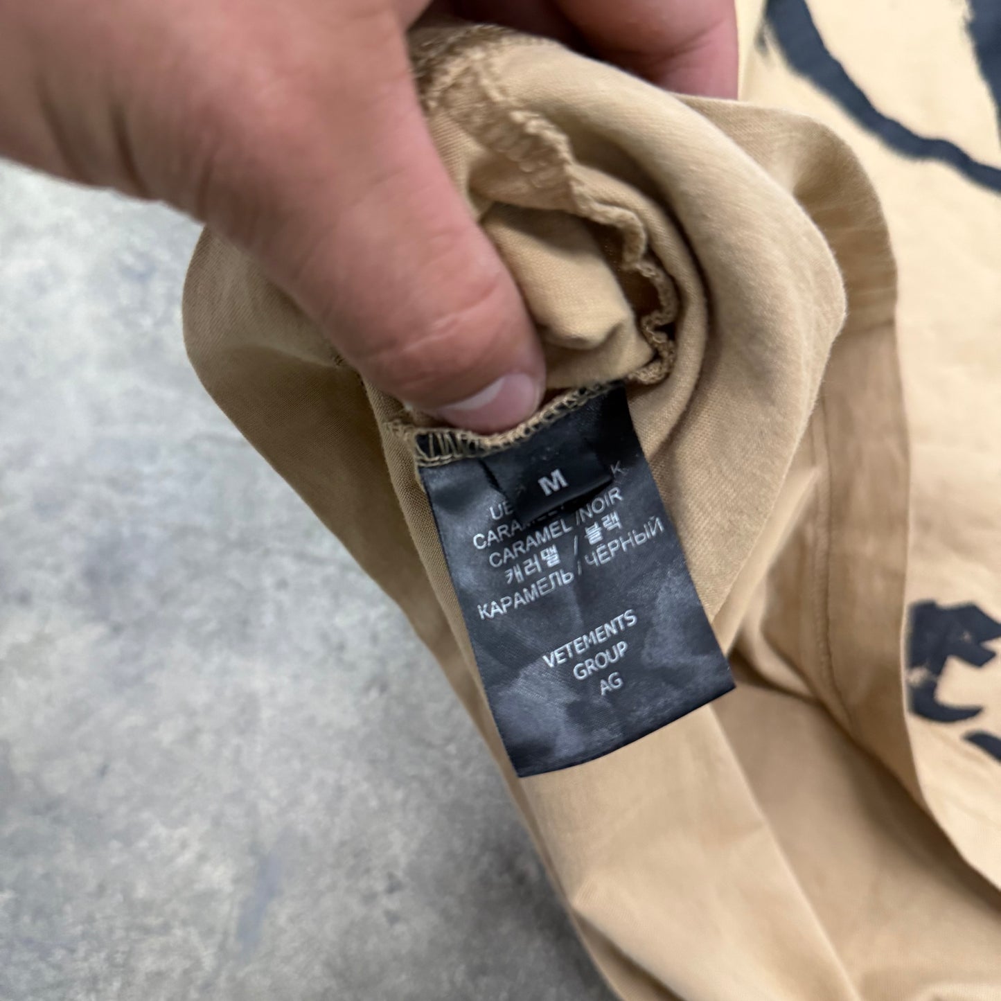 Vetements Anarchy Tee