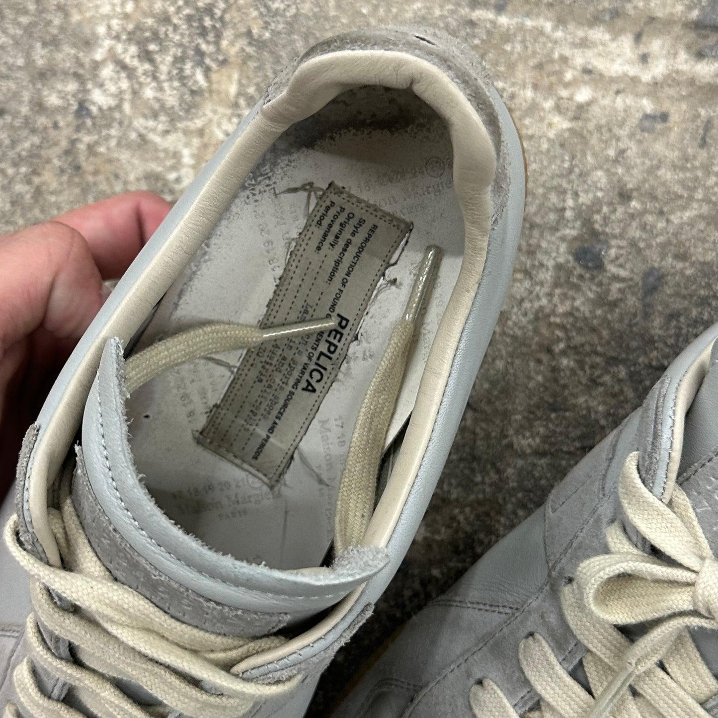 Maison Margiela Grey GAT Trainer