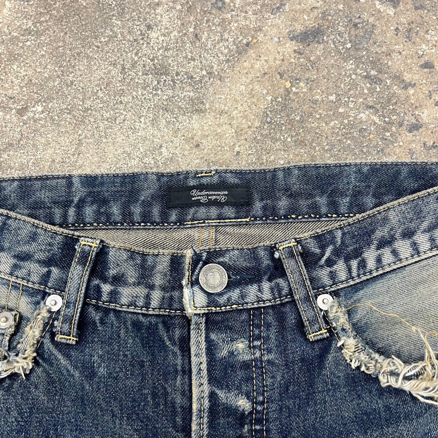 Undercover 68 Blue Yarn Denim