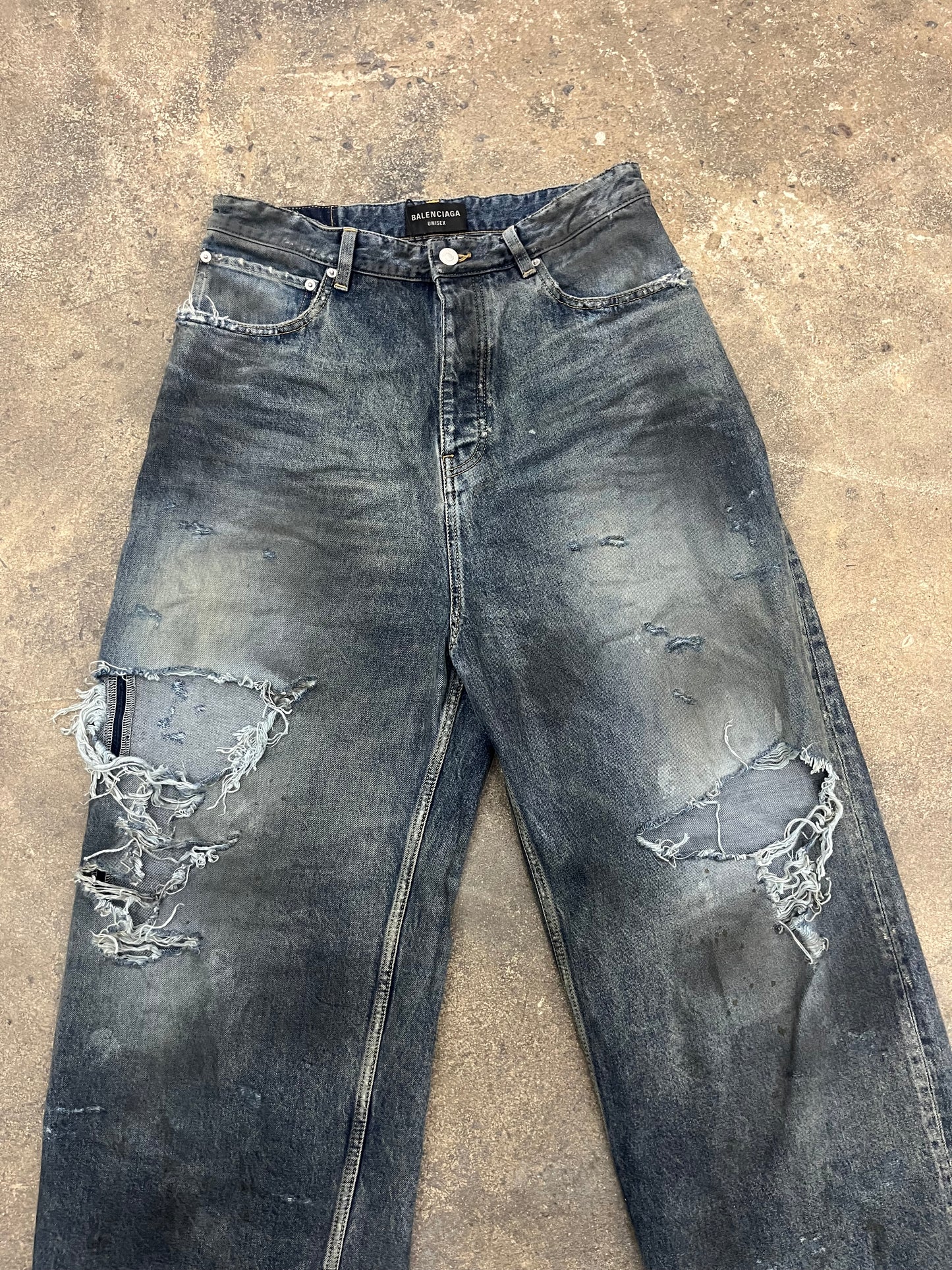 Balenciaga Mud Denim