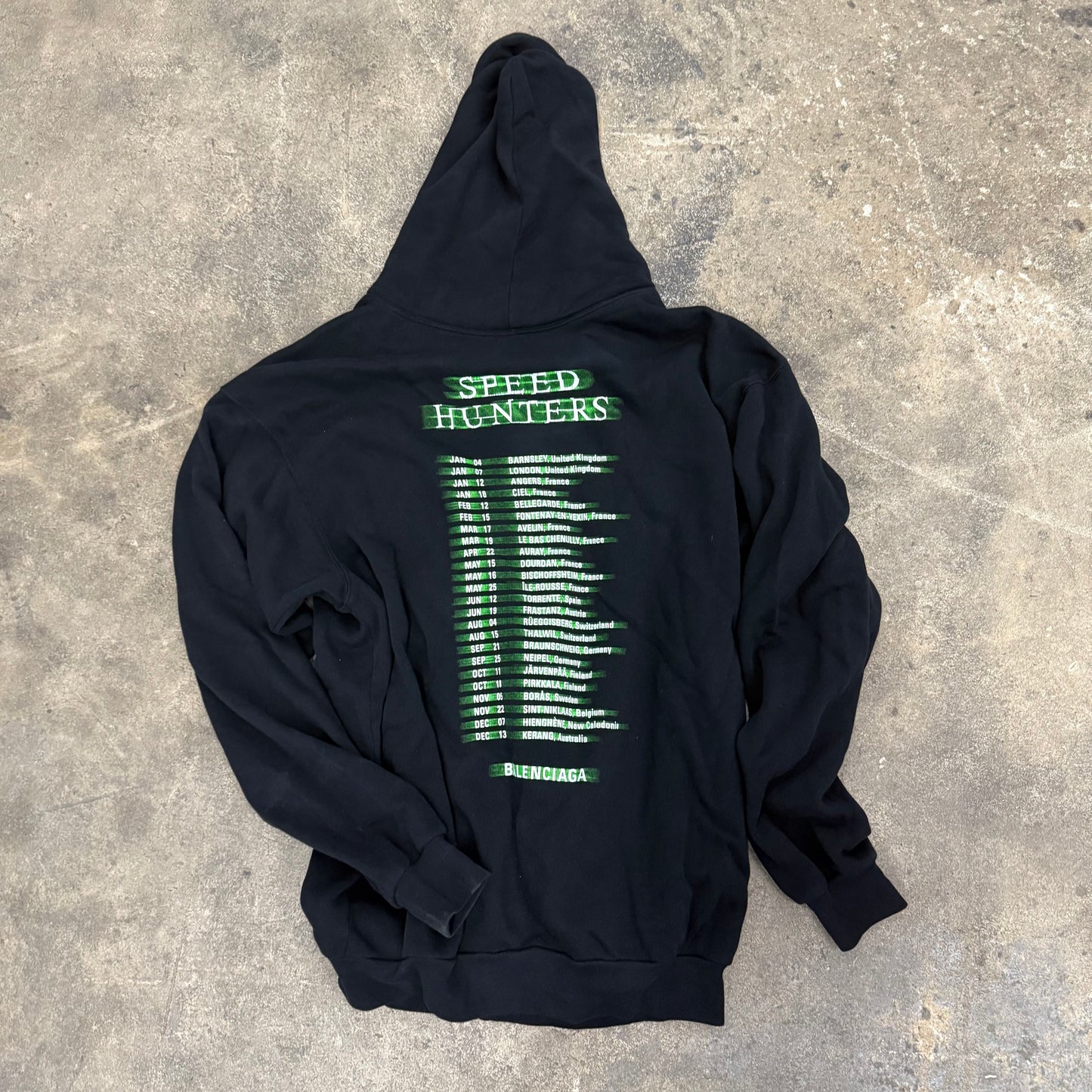 Balenciaga AW18 Speed Hunters Zipup
