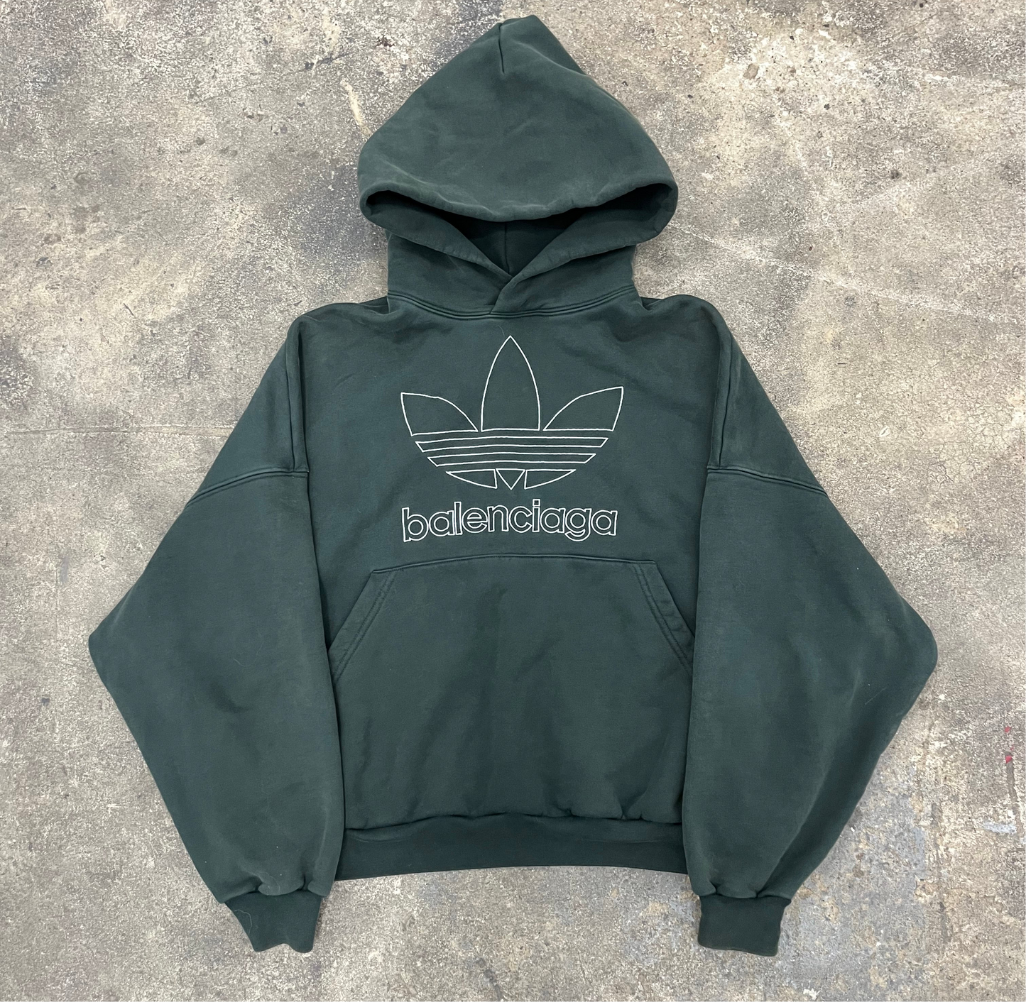 Balenciaga Adidas Trefoil Hoodie