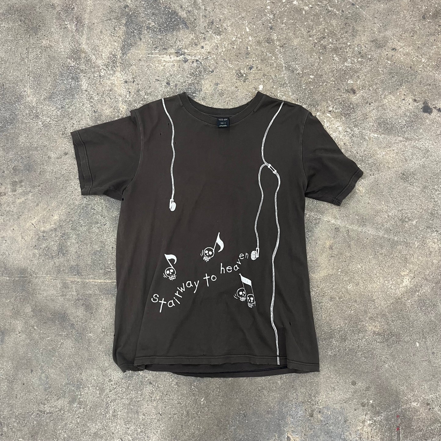 Number (N)ine Stairway to Heaven tee