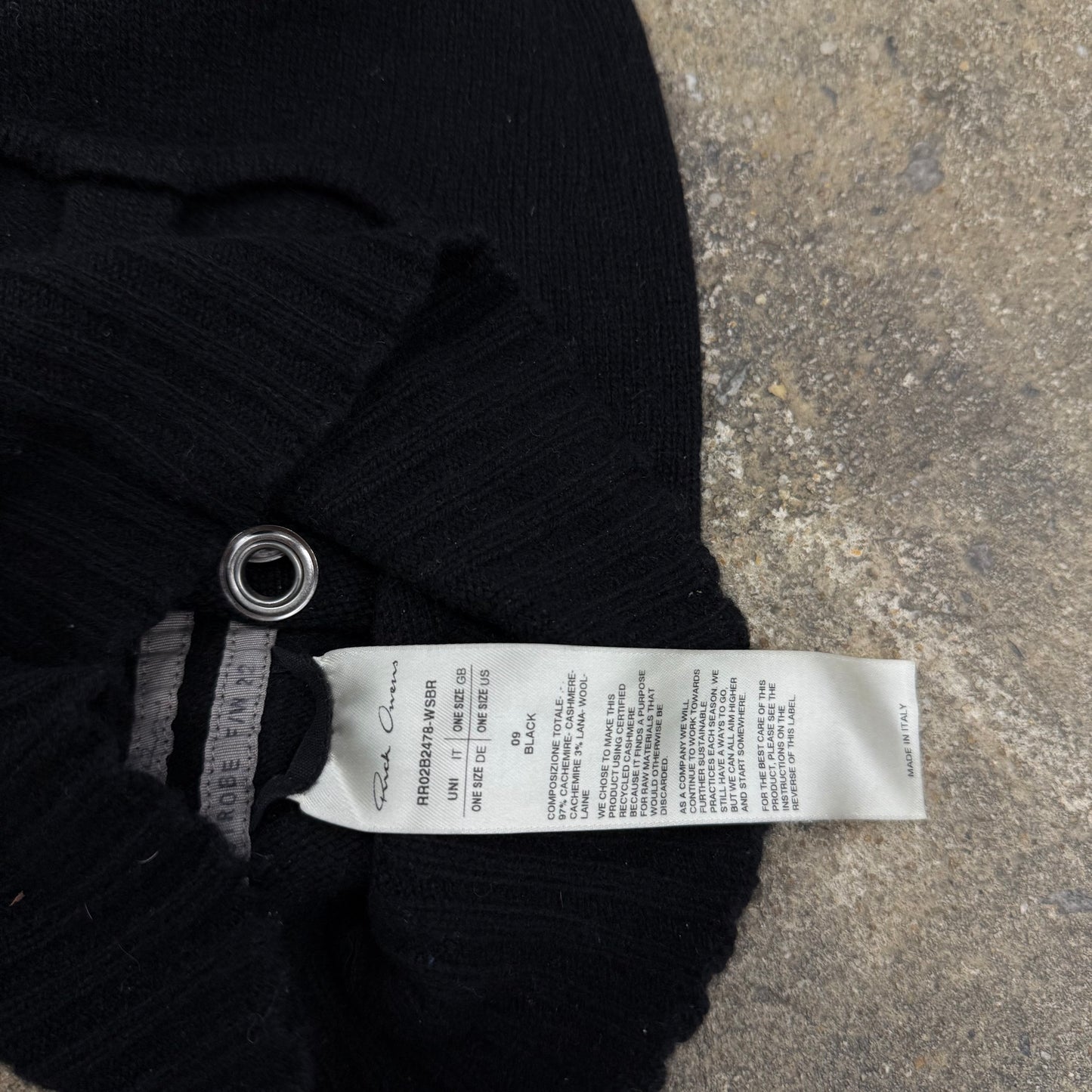 Rick Owens Gimp Mask