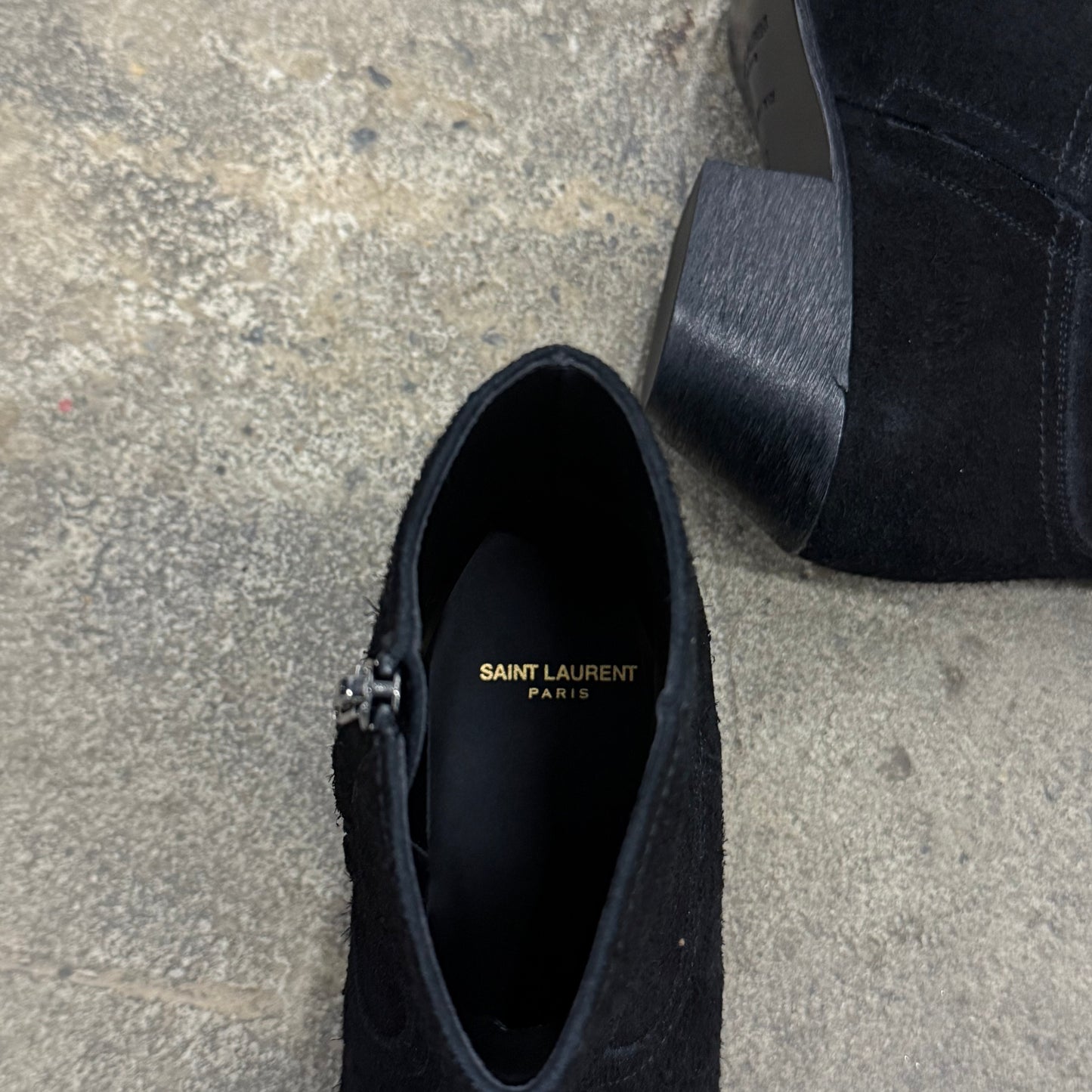 Saint Laurent Paris Lukas Boots