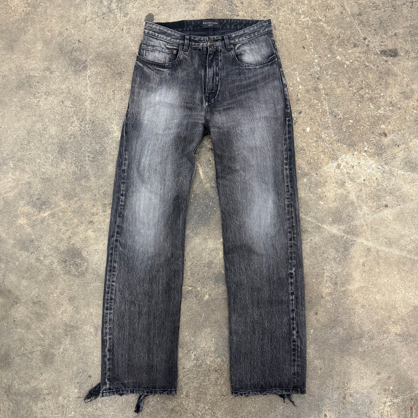 Balenciaga Distressed Denim