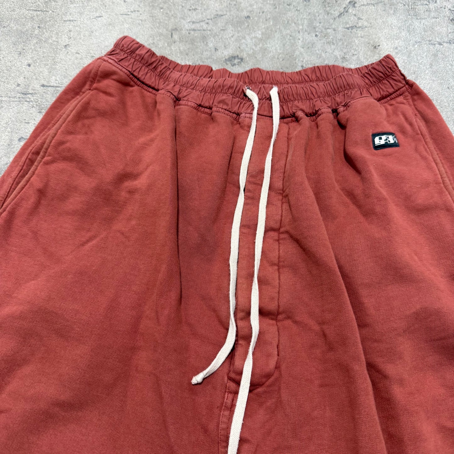 Rick Owens ‘Burgundy’ Pod Shorts