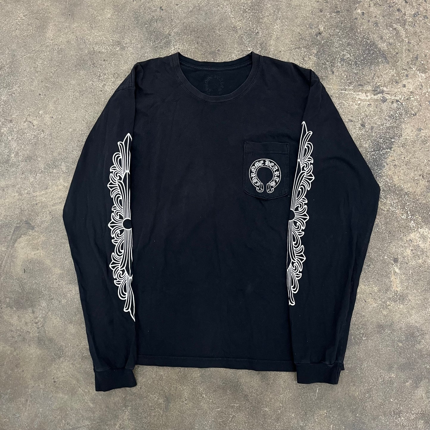 Chrome Hearts Floral Horseshoe Longsleeve shirt