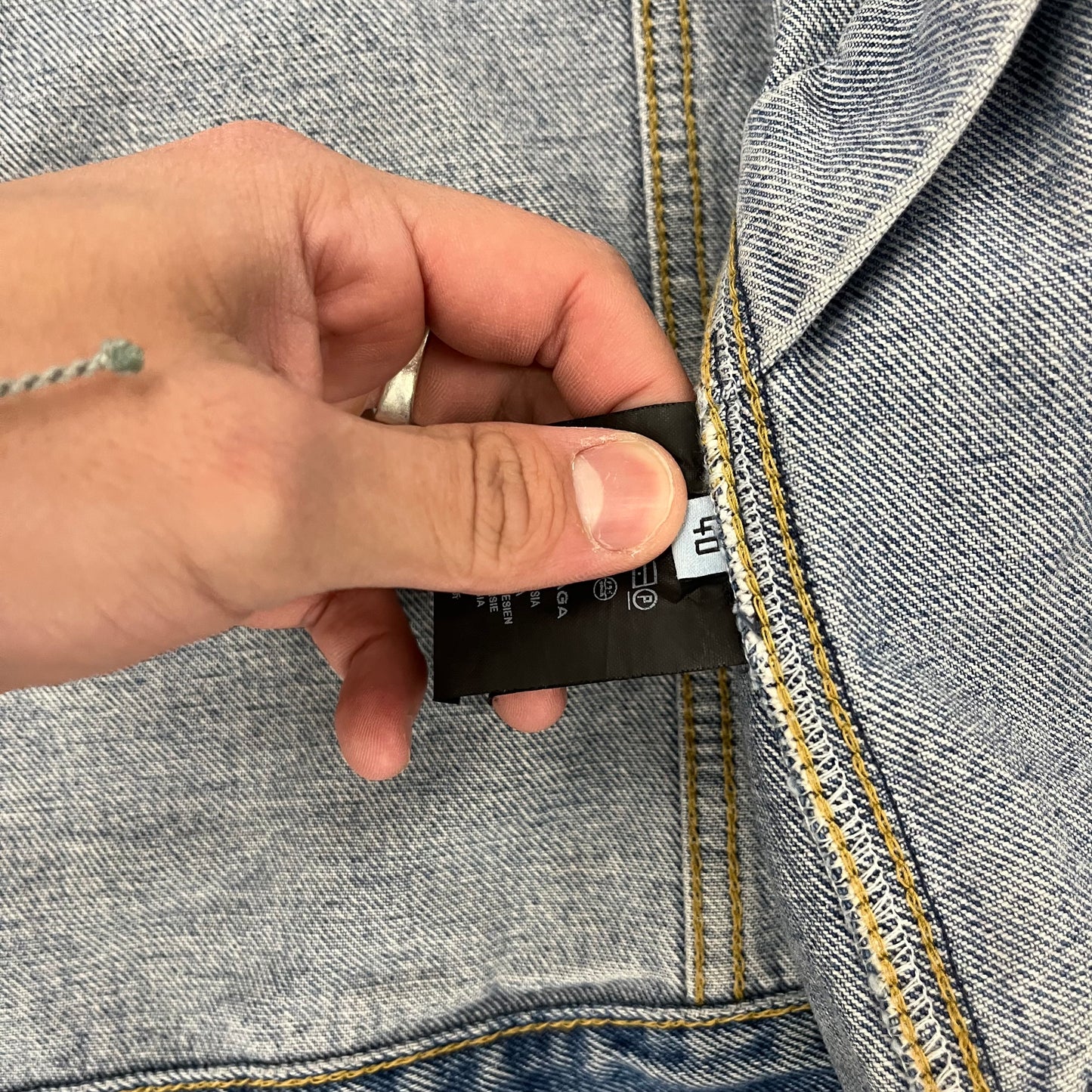 Balenciaga Swing Denim Jacket