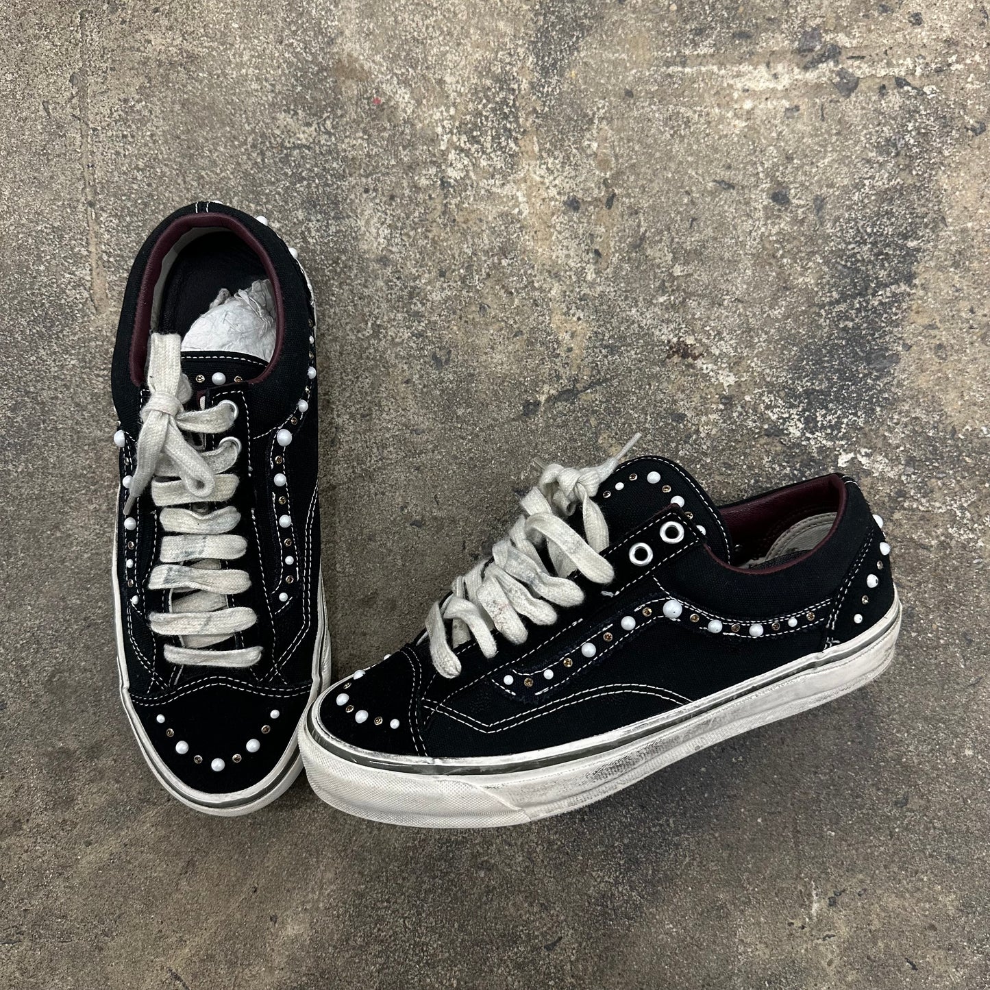 Pearlized OTW Vans