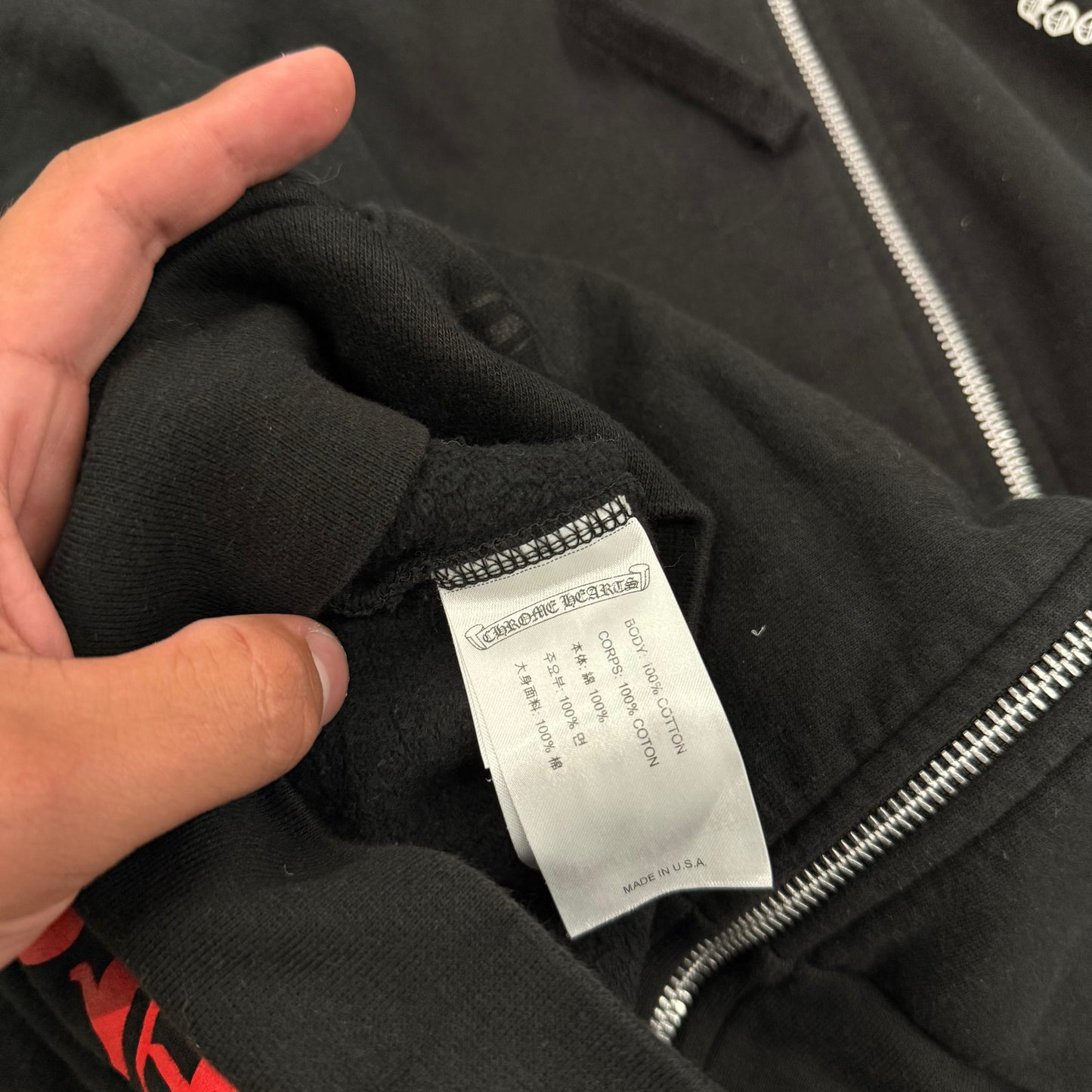 Chrome Hearts Made in Hollywood Zipup