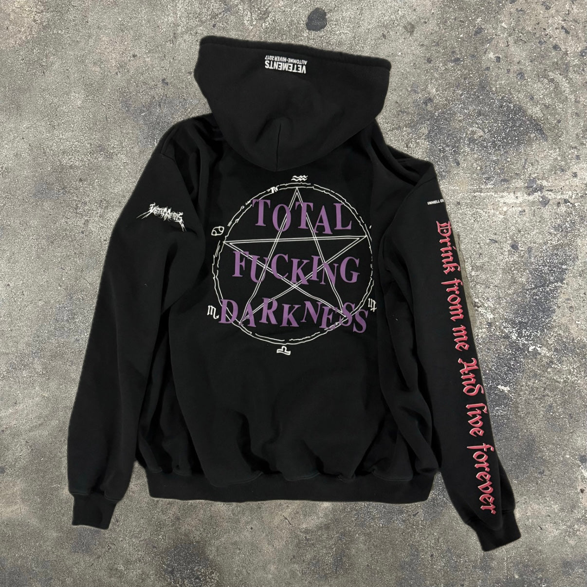 Vetements TFD Hoodie