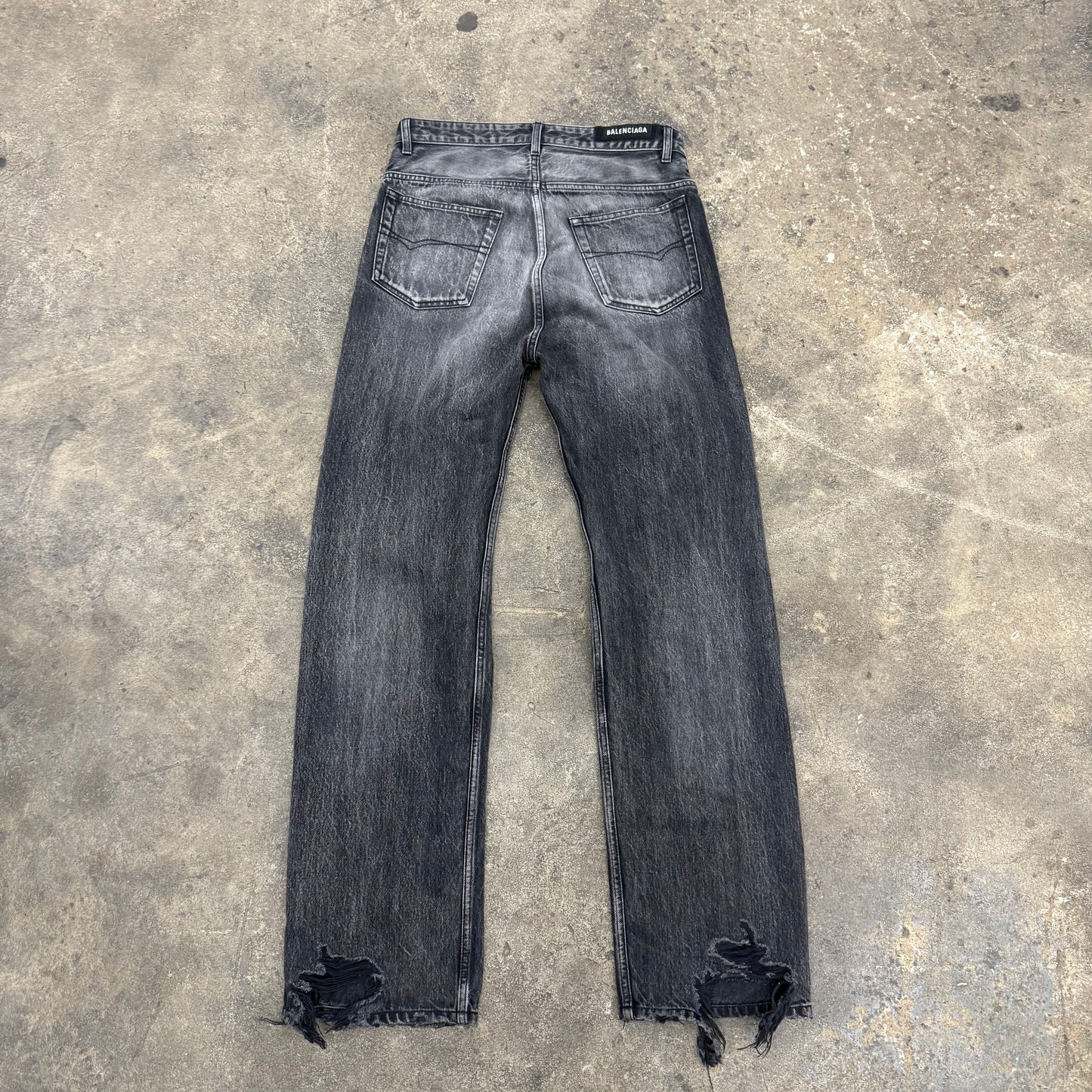 Balenciaga Distressed Denim