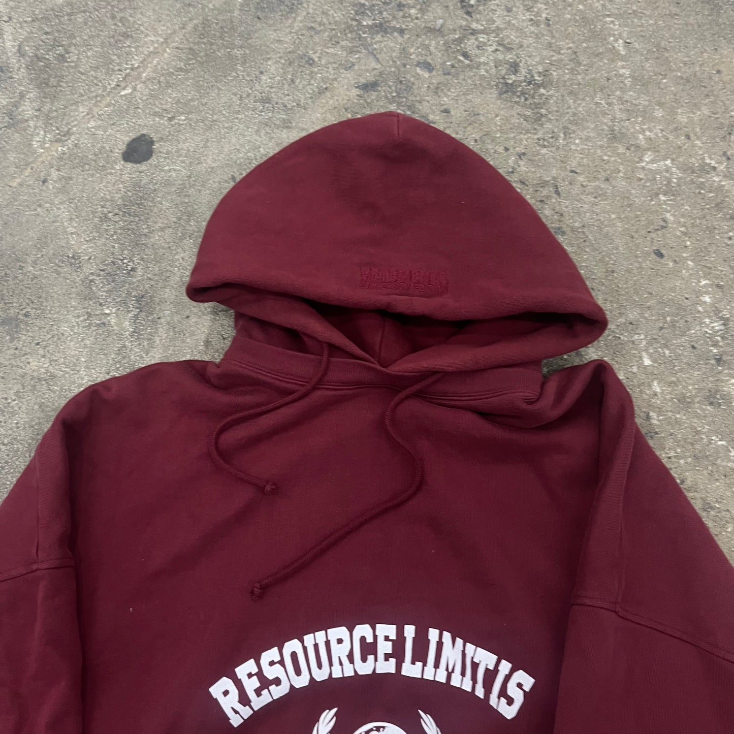 Vetements Resource Limits hoodie
