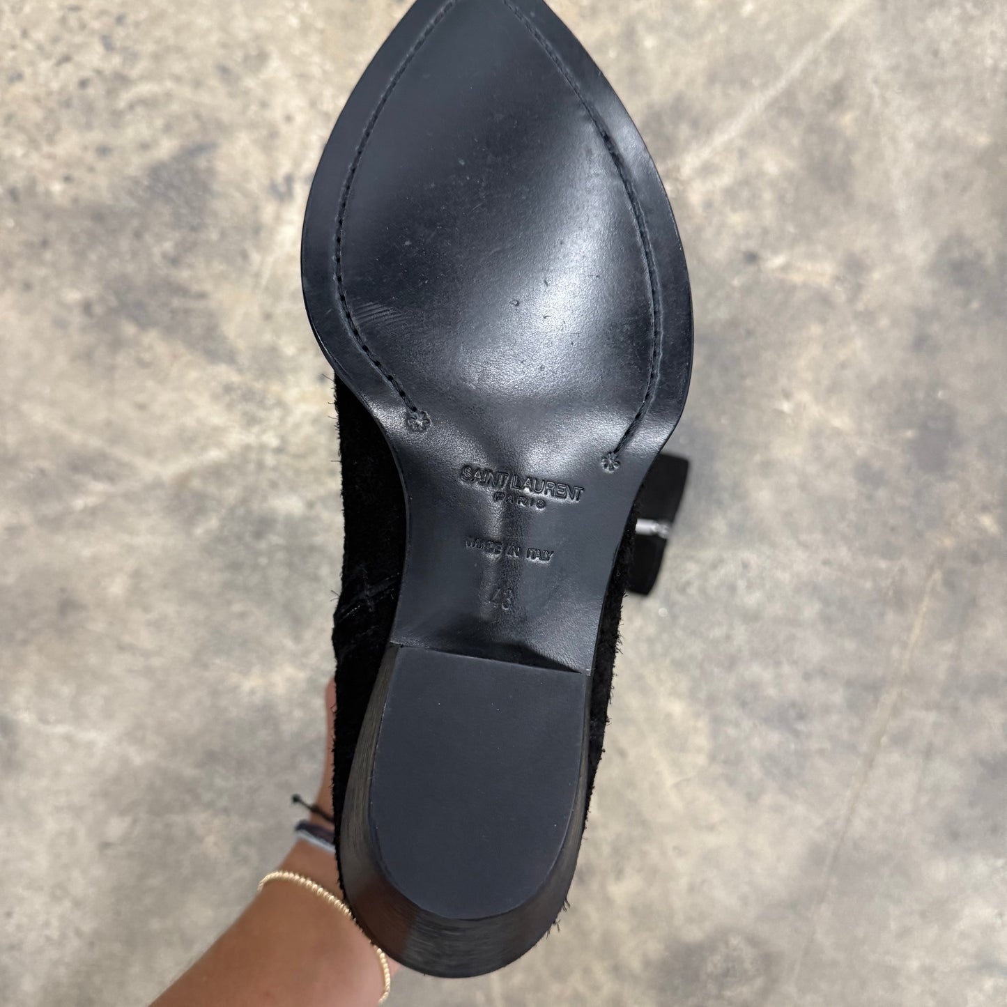 Saint Laurent Paris Lukas Boots
