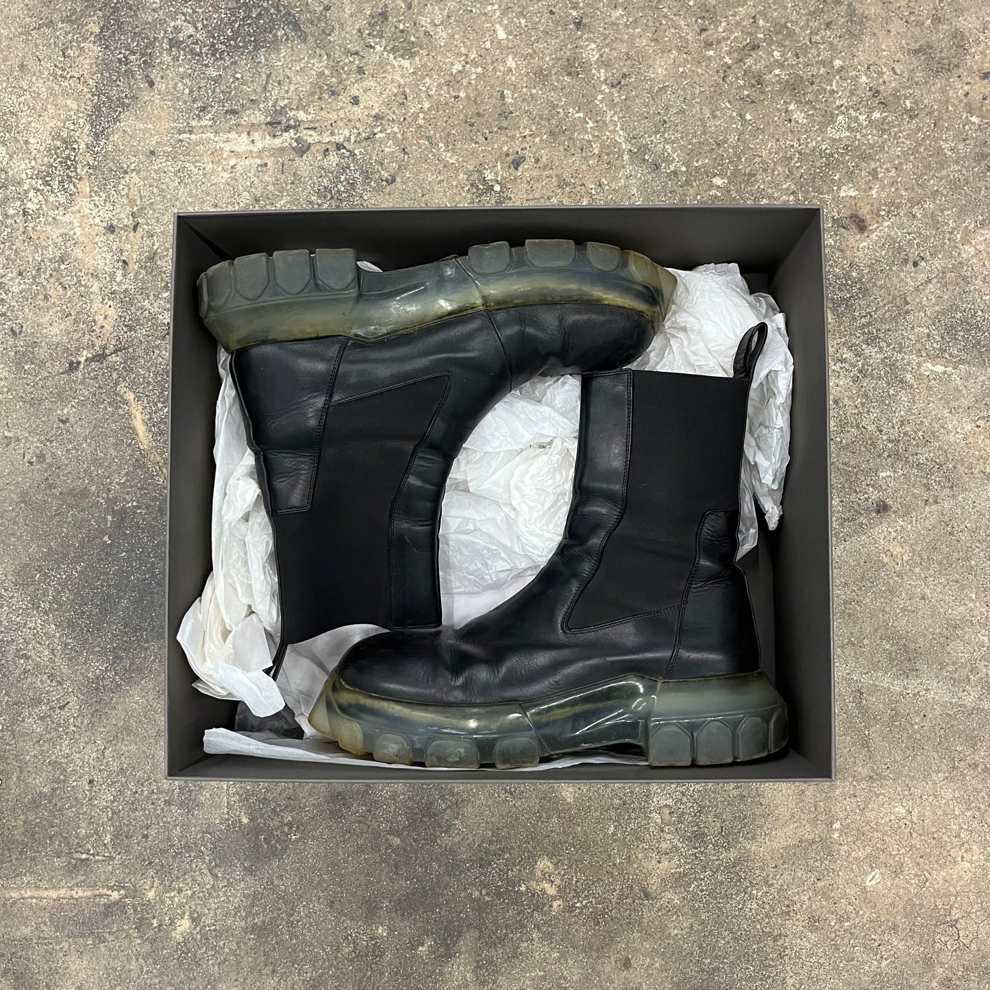 Rick Owens Tractor boots