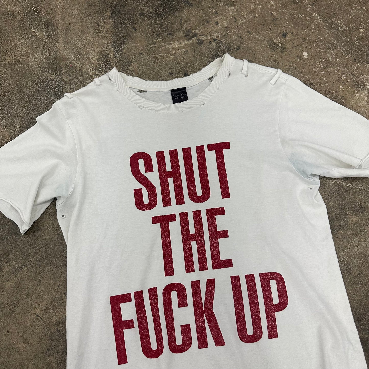 Number Nine SS06 ‘Shut the Fuck Up’ tee