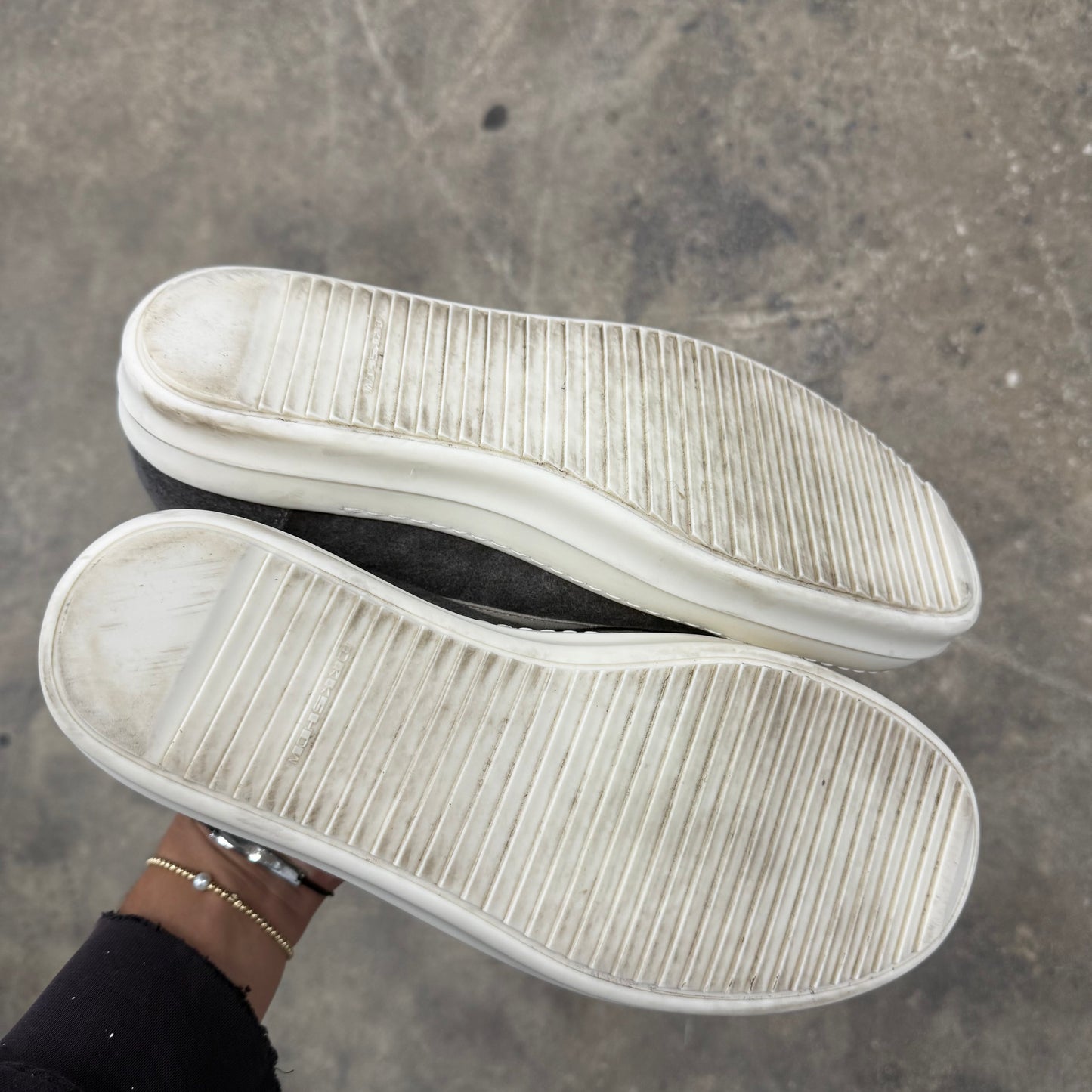 Rick Owens Suede Vans