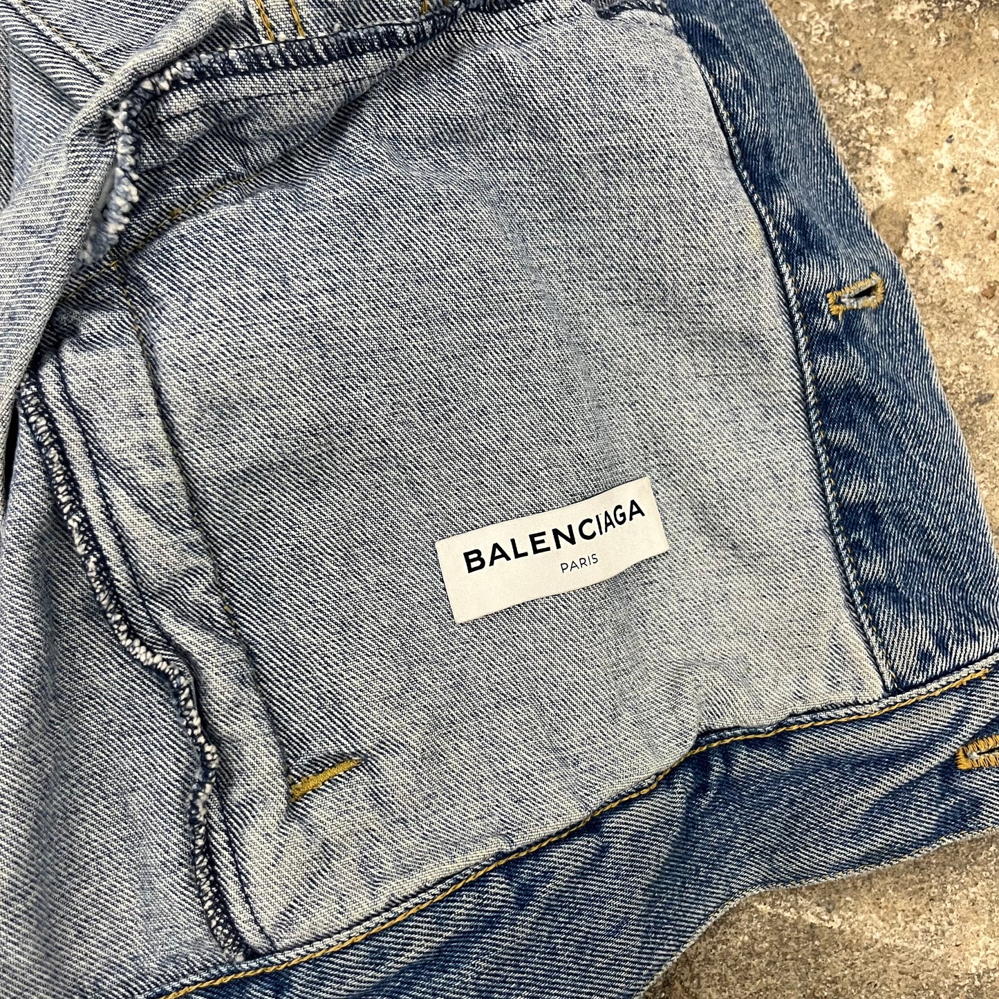 Balenciaga Swing Denim Jacket