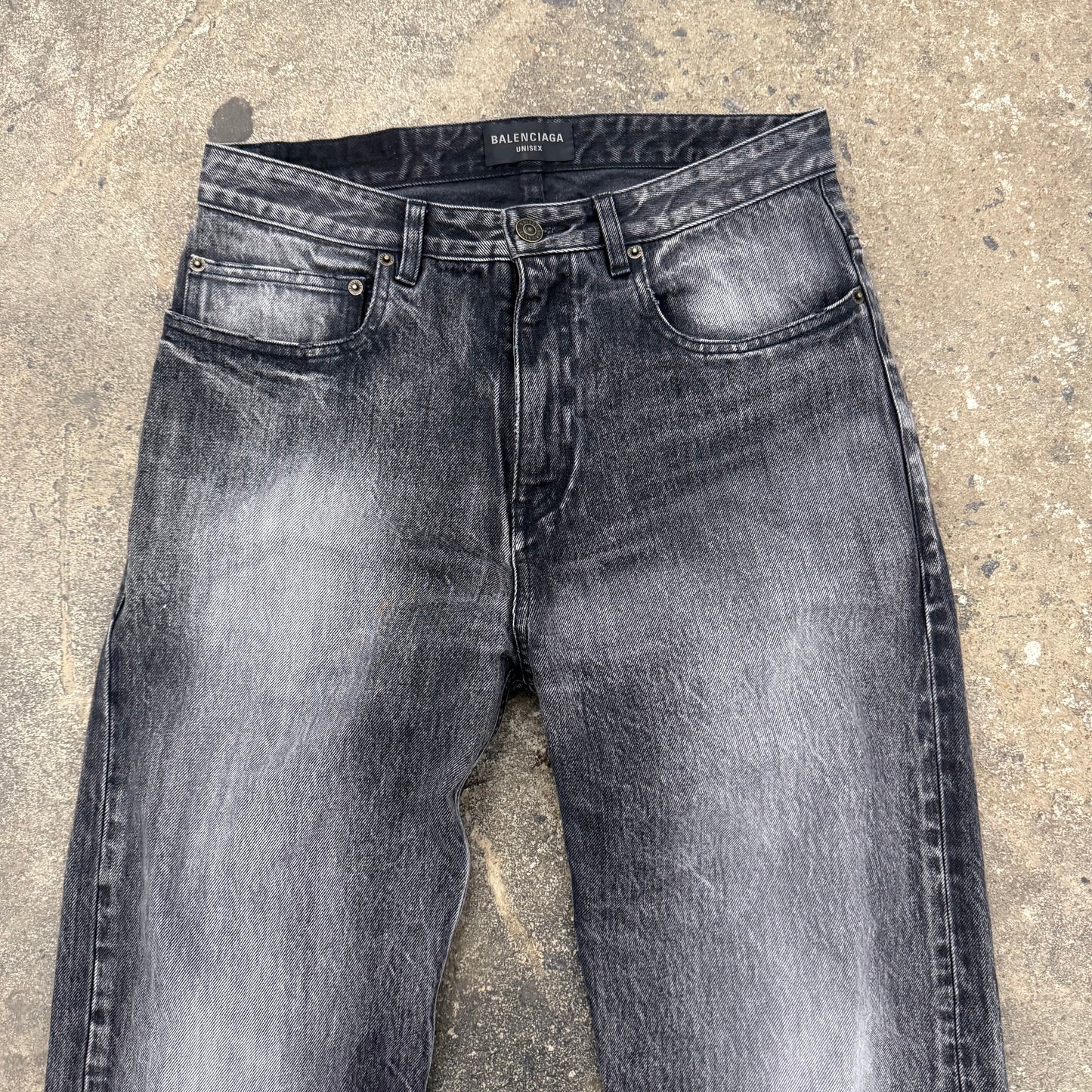 Balenciaga Distressed Denim