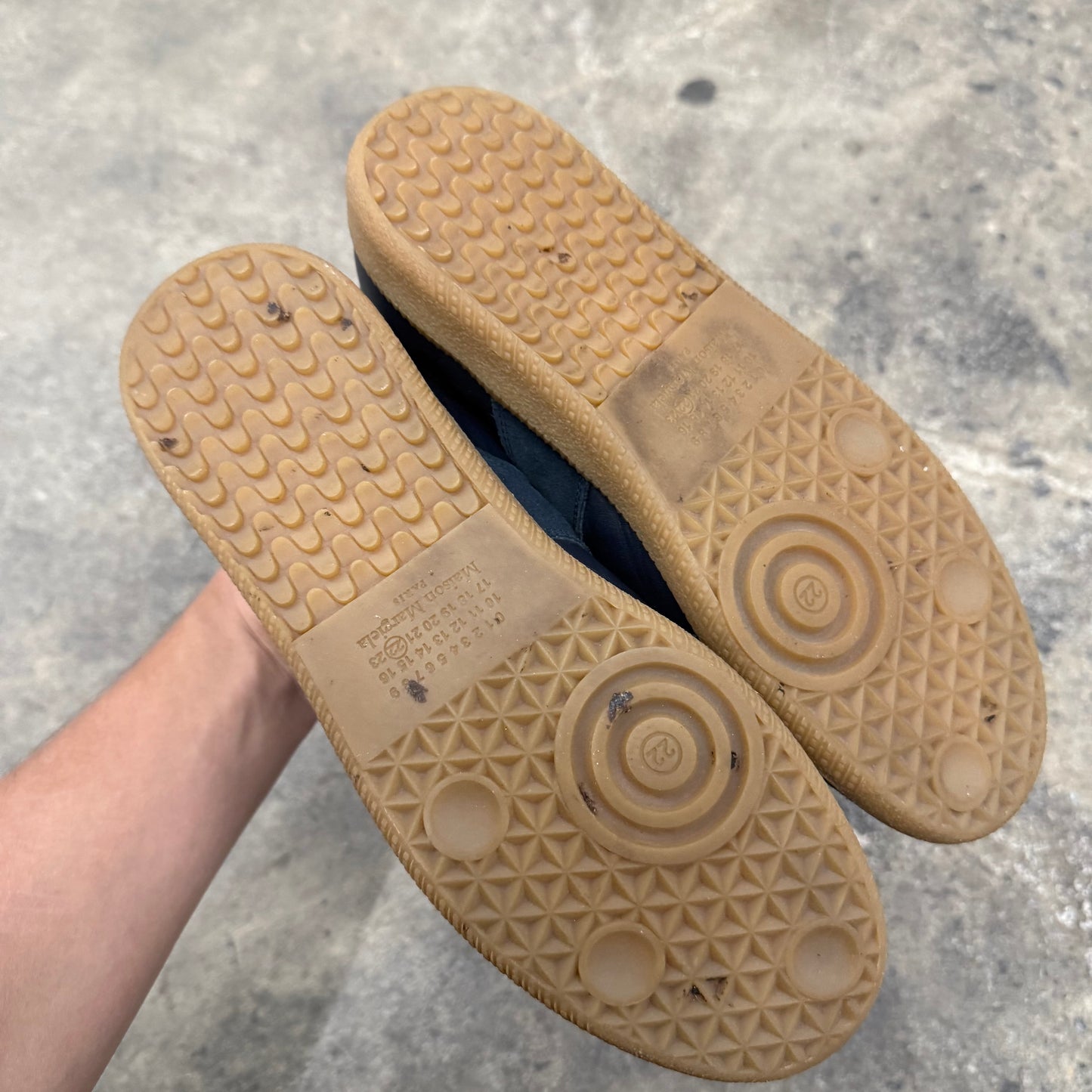 Maison Margiela GAT in Navy and Gum