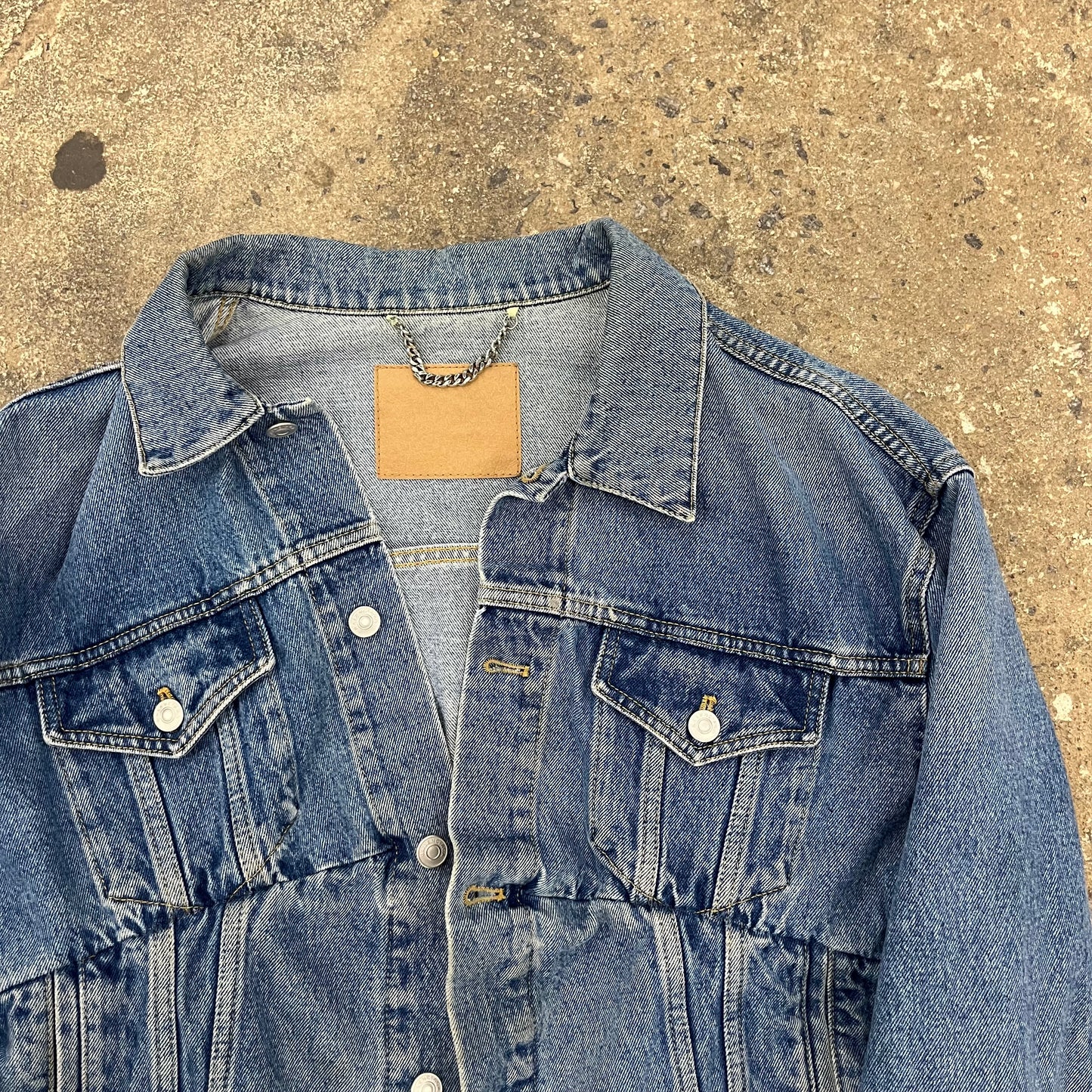 Balenciaga Swing Denim Jacket