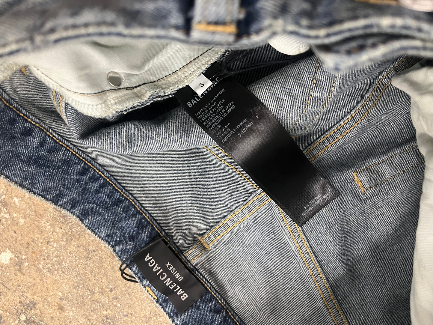 Balenciaga Mud Denim