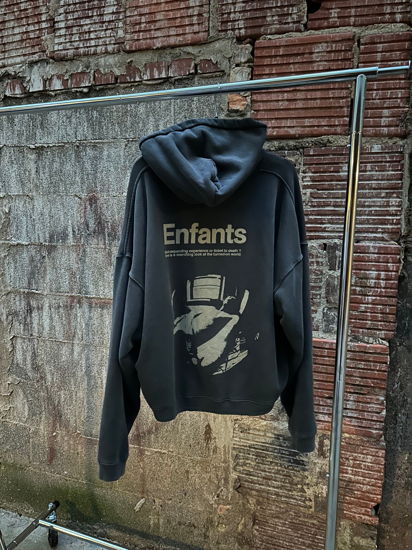 Enfants Riches Deprimes Ticket to Death Hoodie