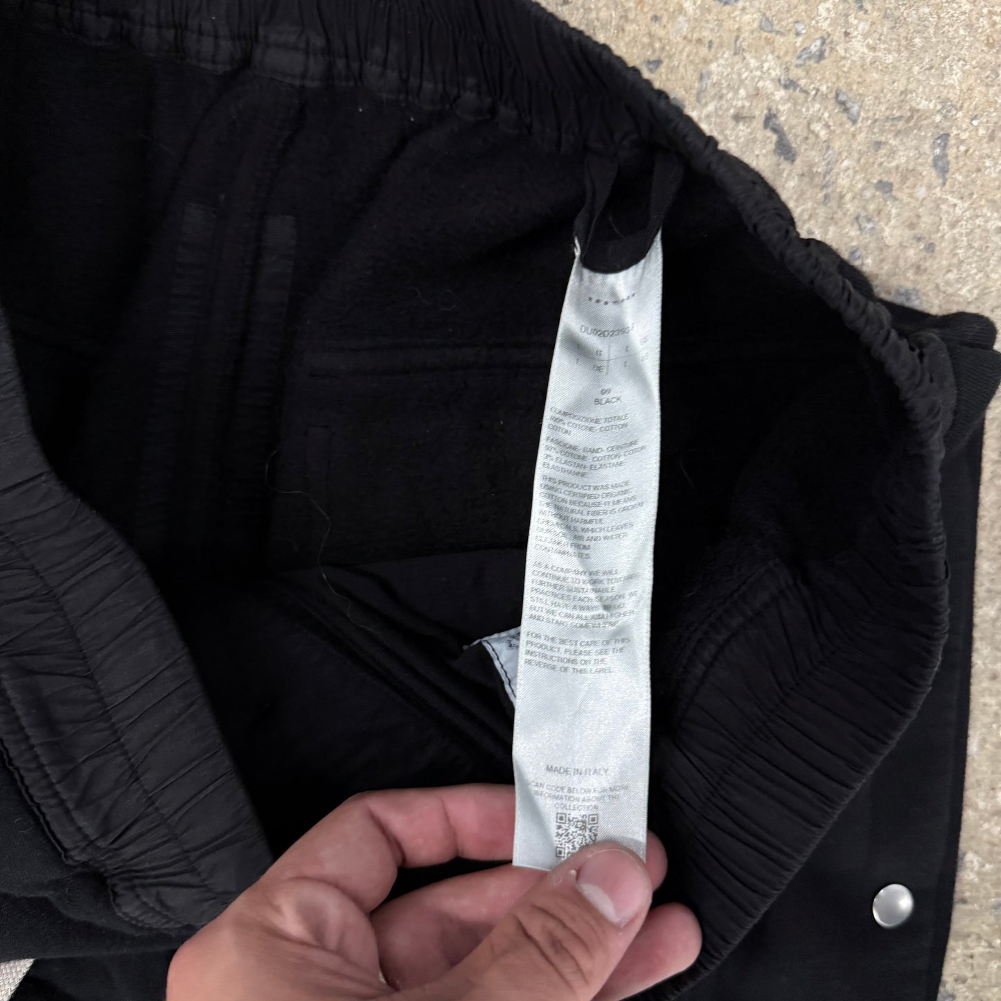 Rick Owens Pusher Sweatpants