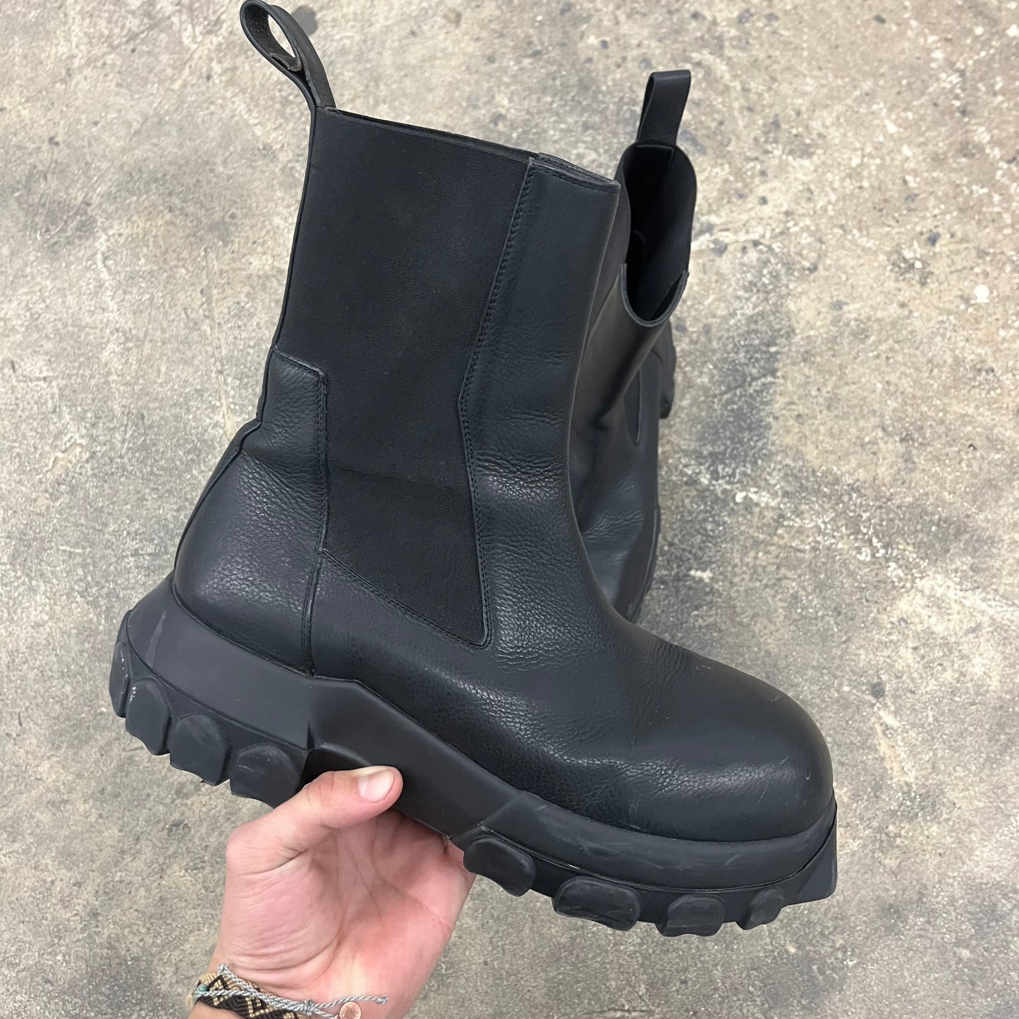 Rick Owens Tractor boots