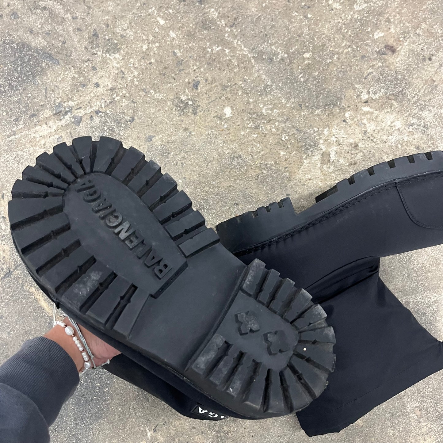 Balenciaga Nylon Alaska Boot