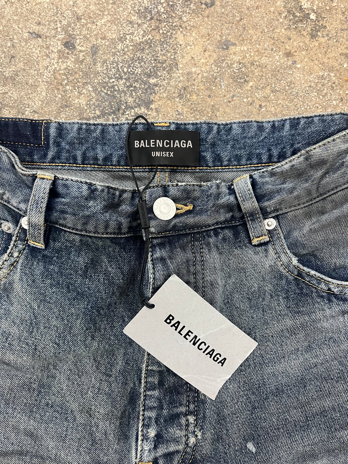 Balenciaga Mud Denim