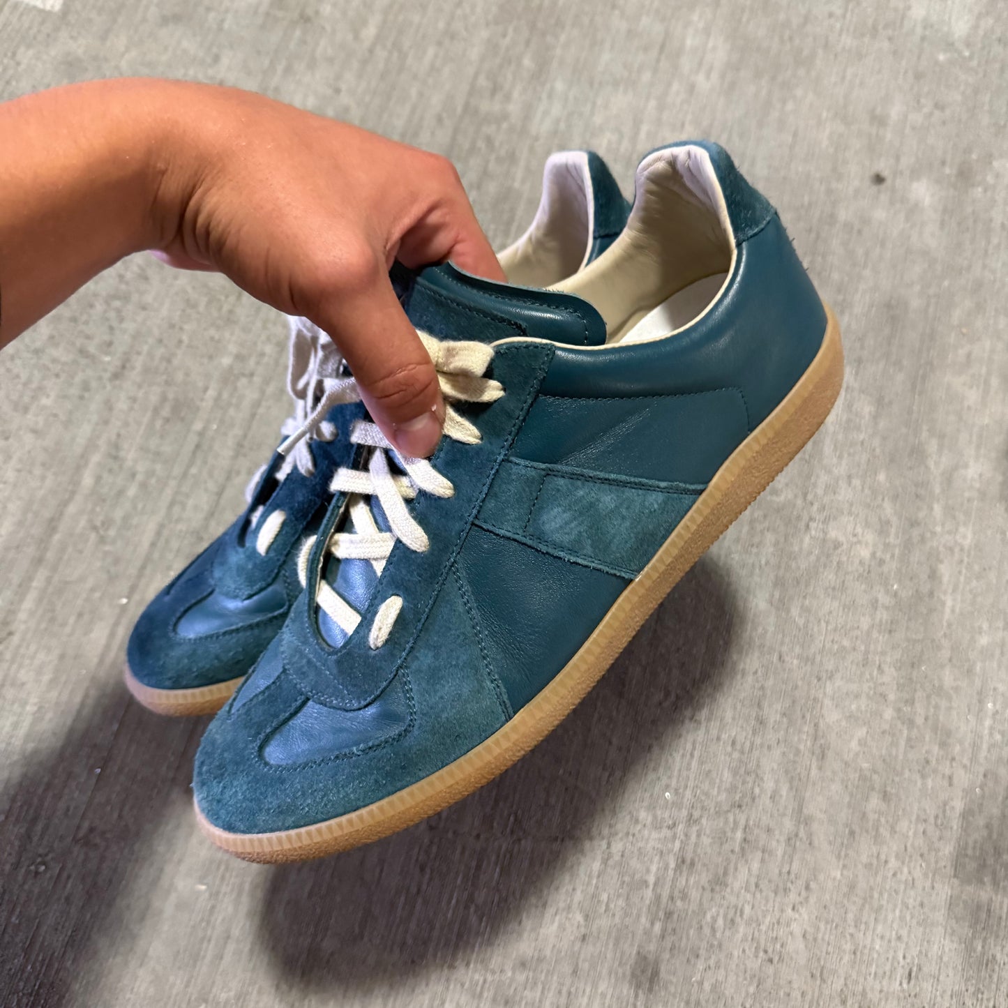 Maison Margiela Navy GAT Trainer