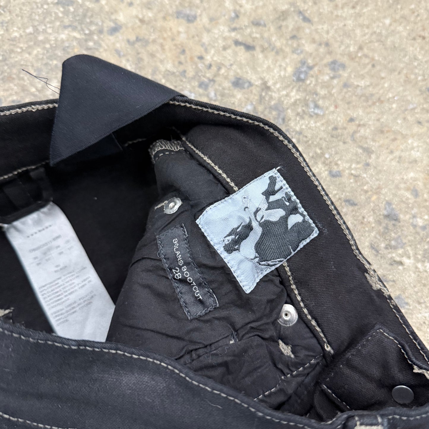 Rick Owen’s Bolan Cut Denim