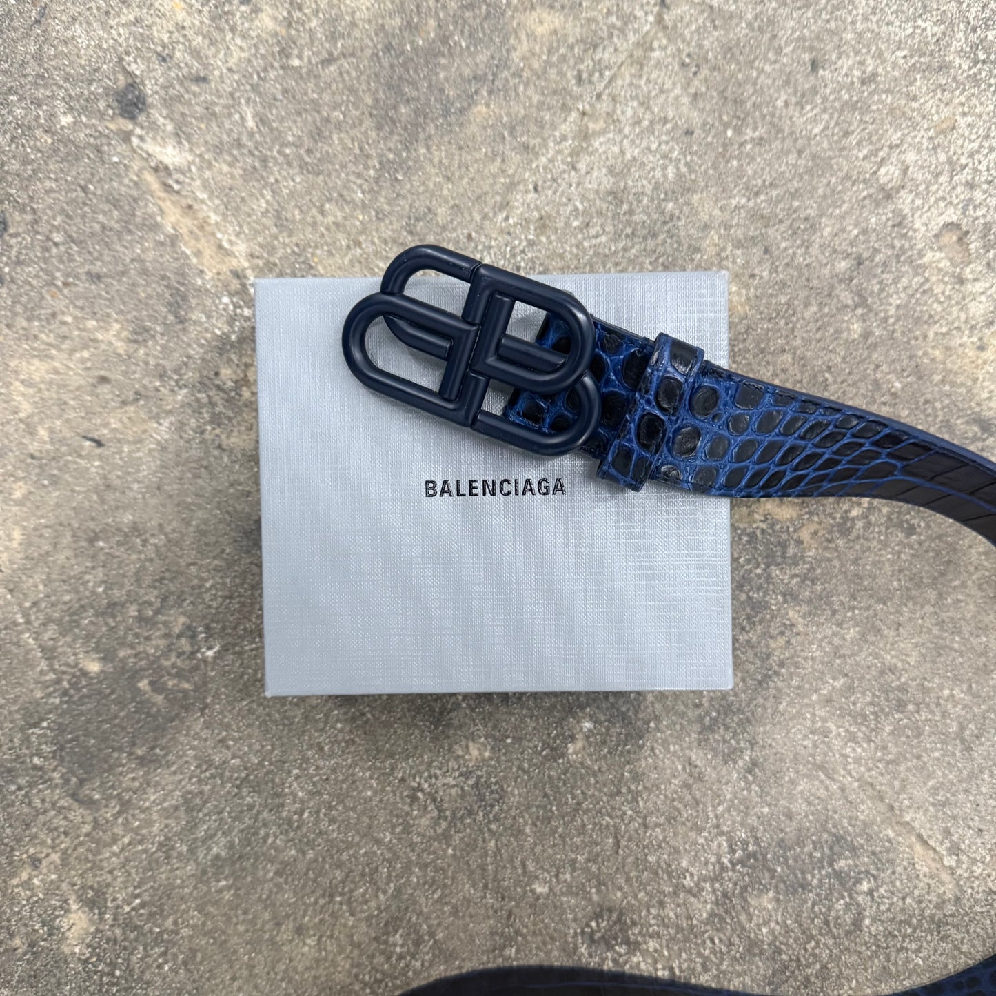 Balenciaga BB ‘Croc’ Belt