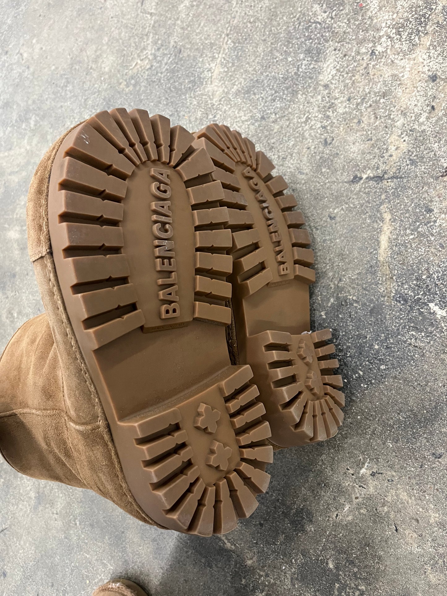 Balenciaga Suede Alaska Boots