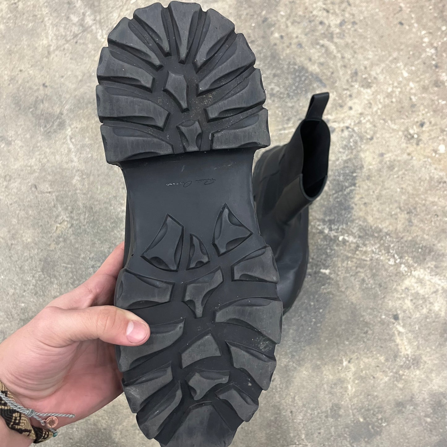 Rick Owens Tractor boots