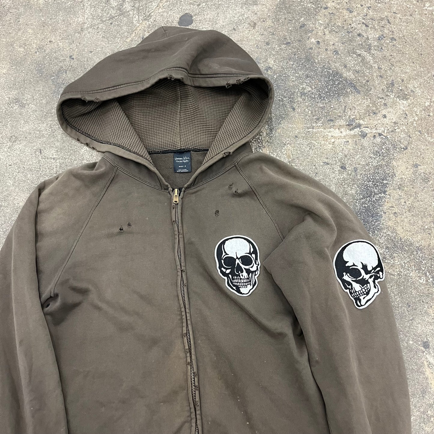 Number (N)ine SS04 Double Skull Zip