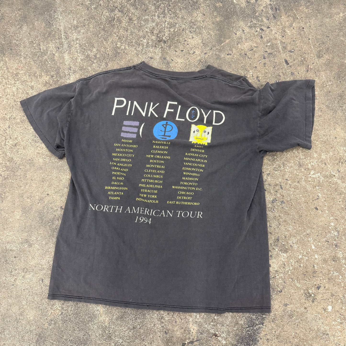 Vintage Pink Floyd 94 Tour tee