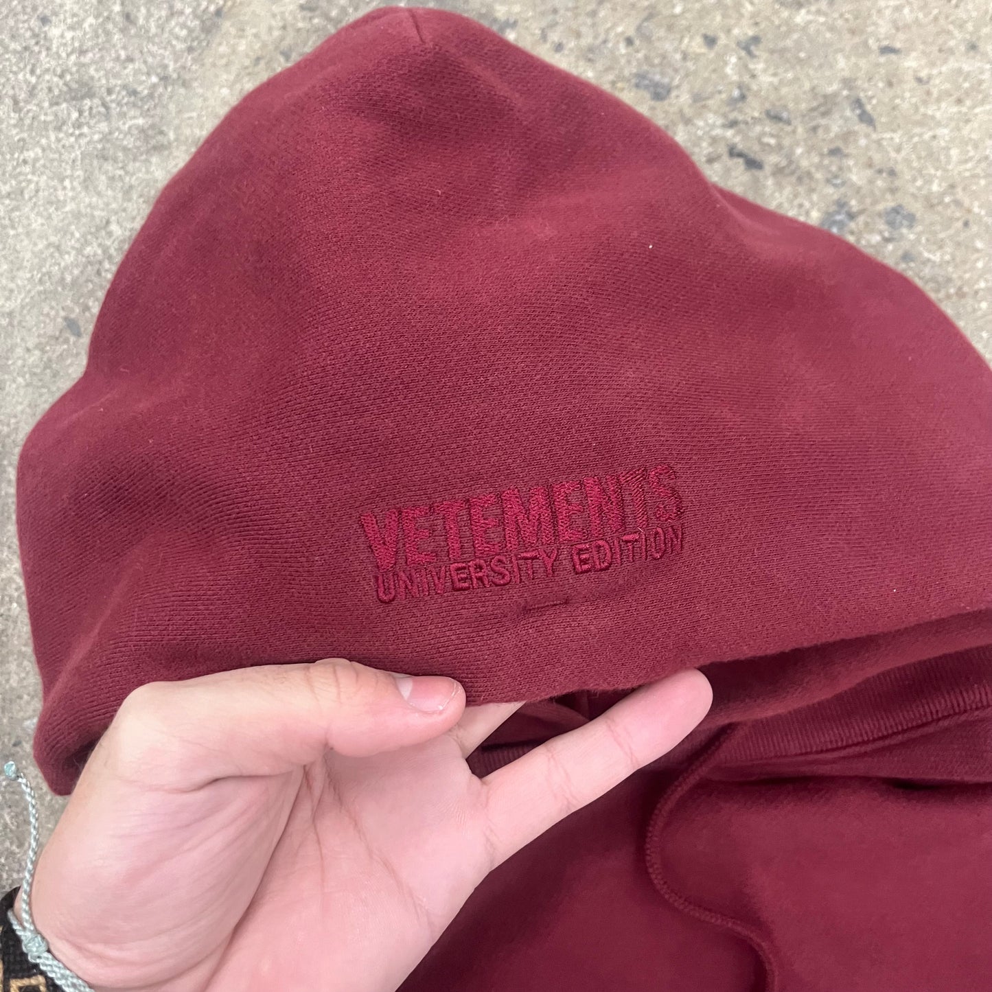 Vetements Resource Limits hoodie