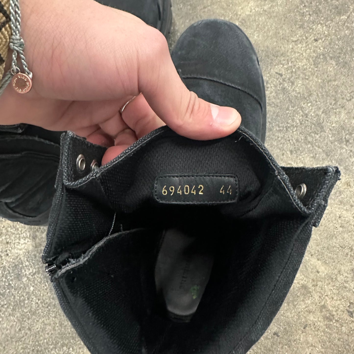 Balenciaga Distressed Strike boots