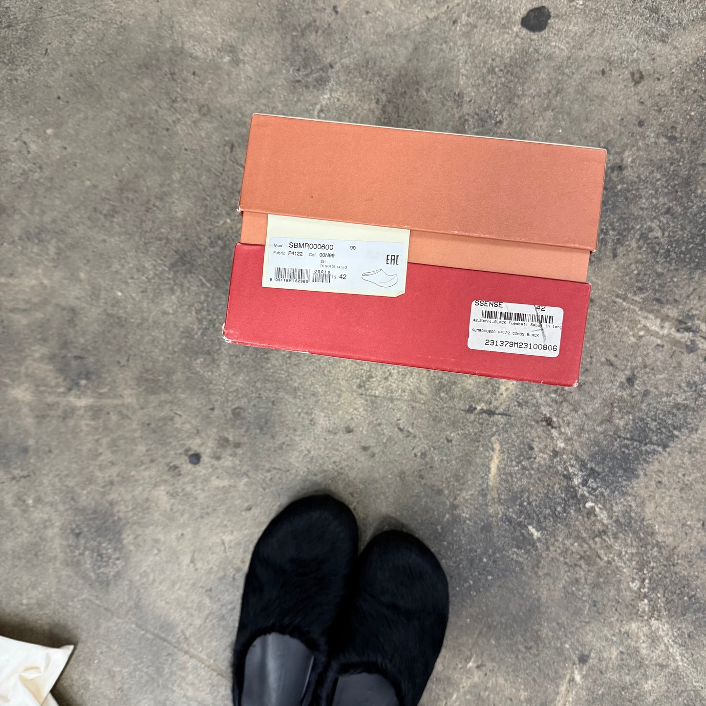 Marni Fussbet Sabot Mules