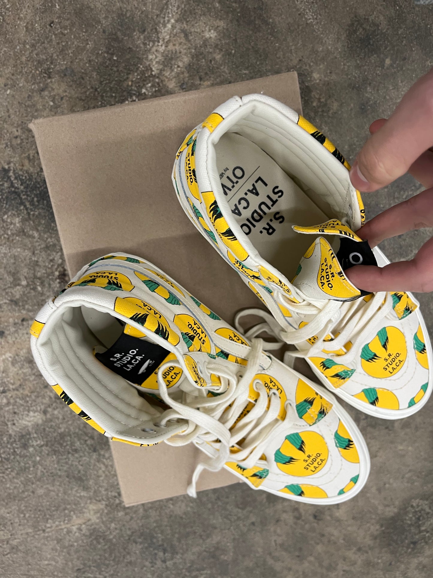 Sterling Ruby Vans “Vampire Sunrise”
