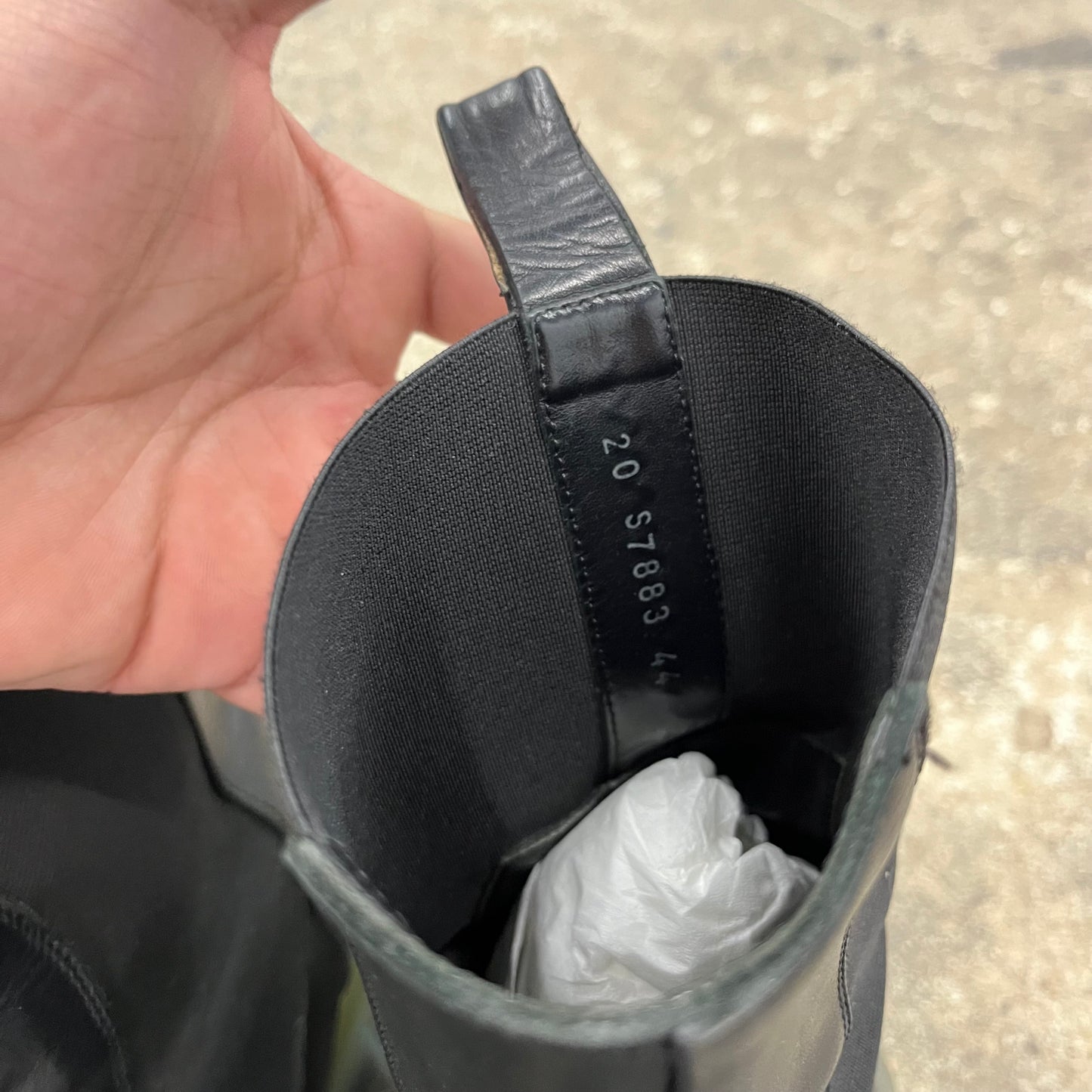 Rick Owens Tractor boots