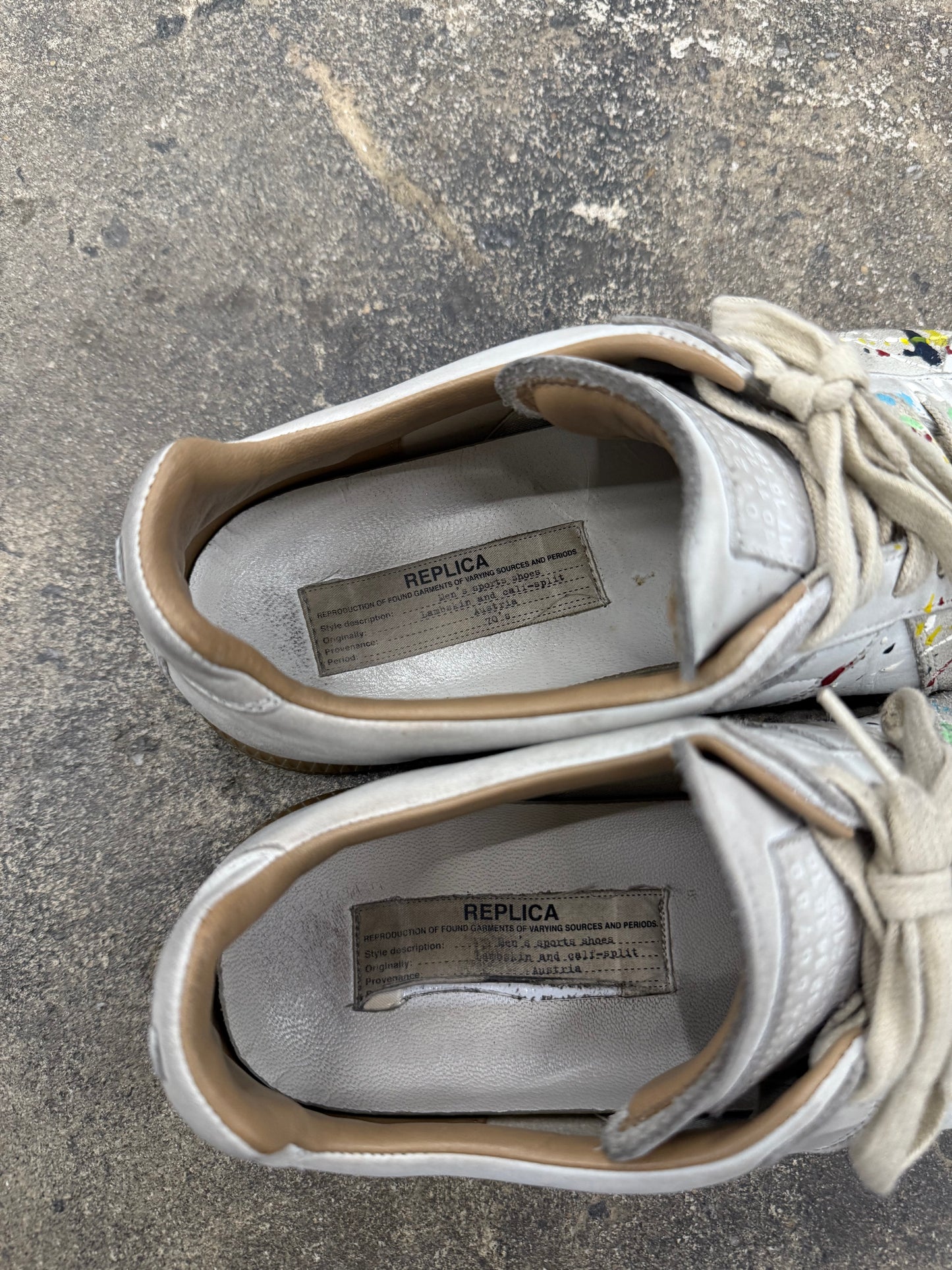Maison Margiela Splatter Paint GAT