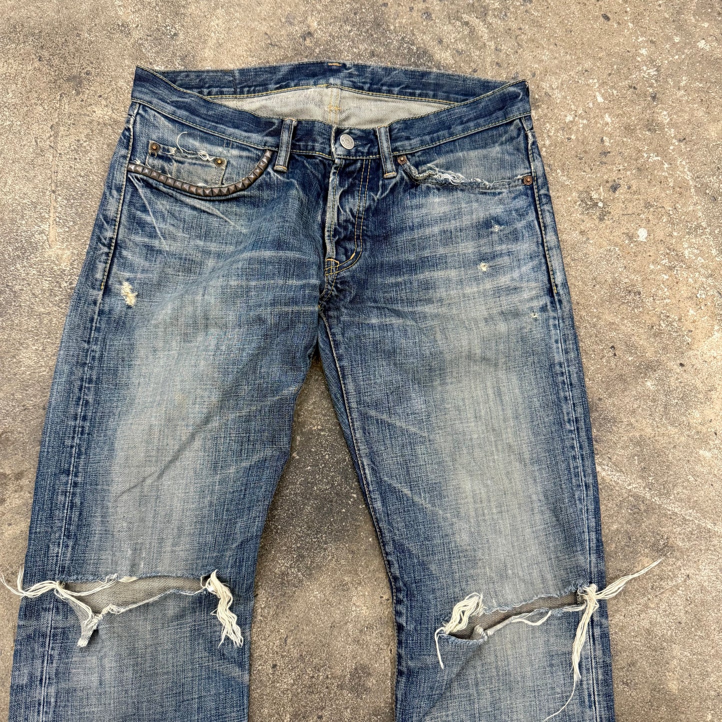 Hysteric Glamour Studded Denim