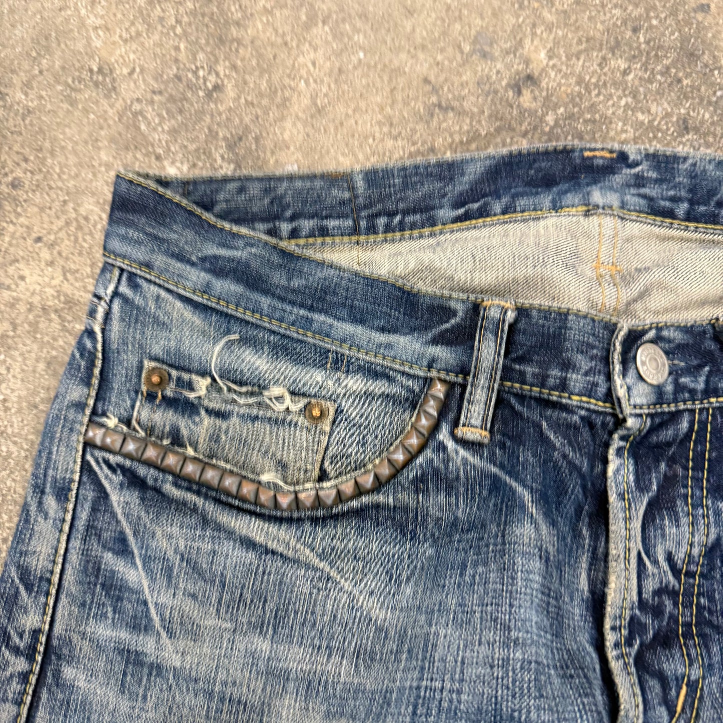 Hysteric Glamour Studded Denim