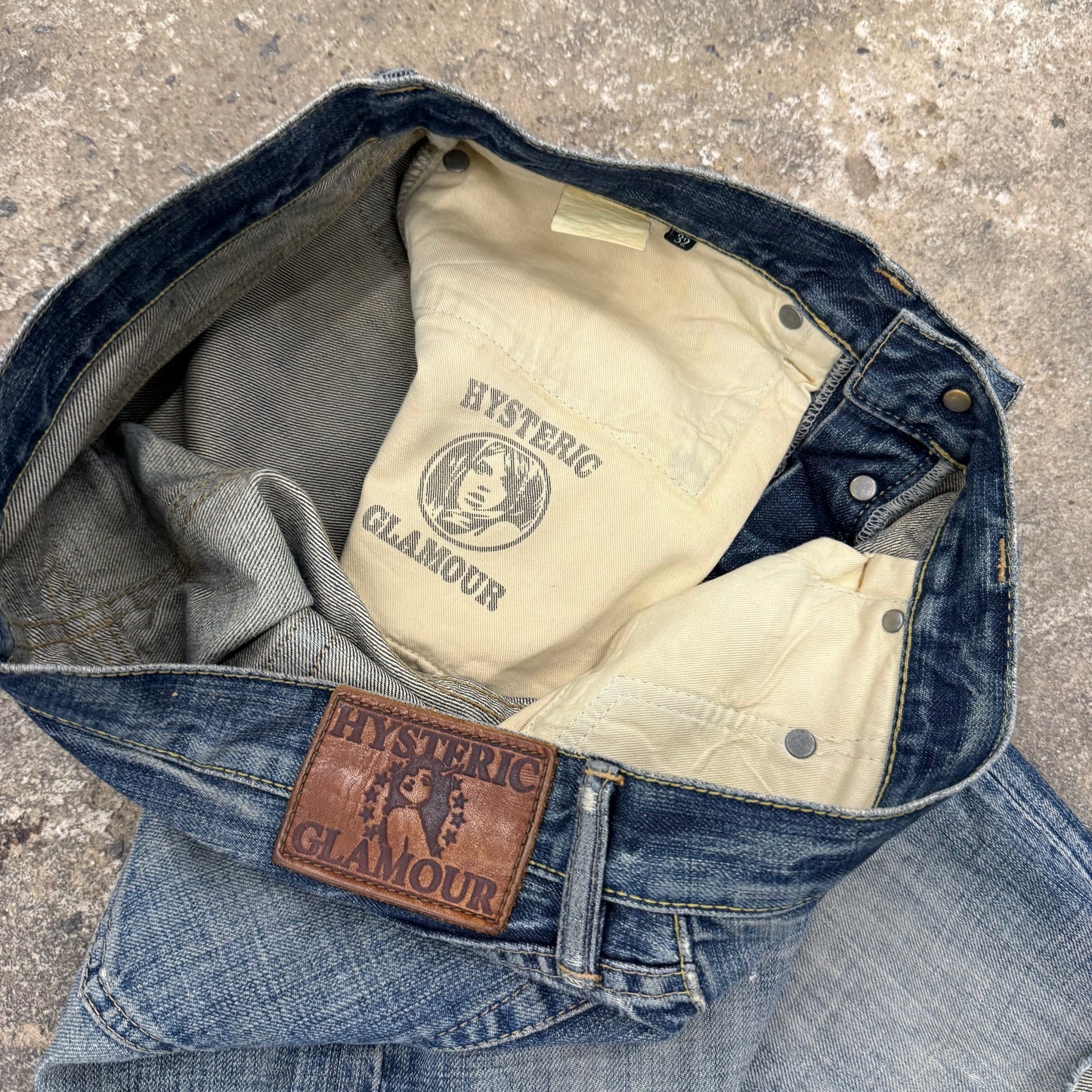 Hysteric Glamour Studded Denim