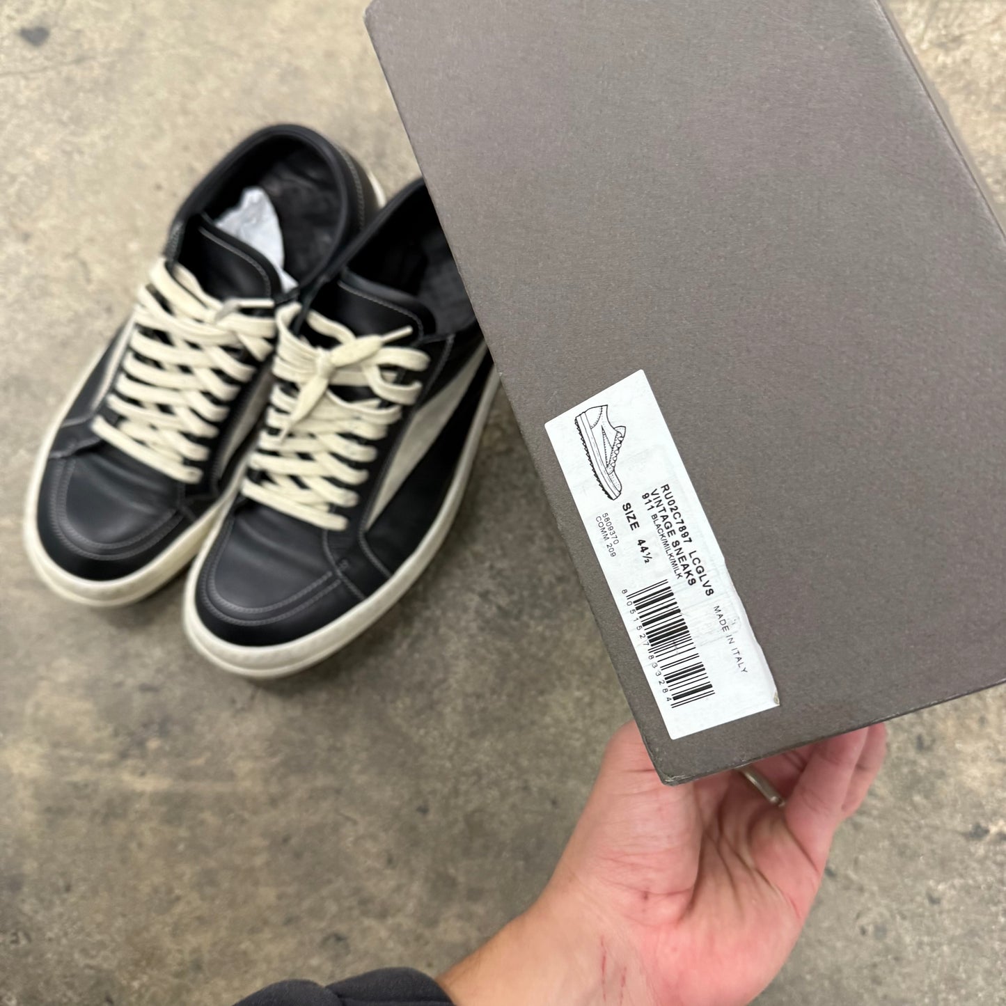 RICK OWENS Mainline Vans